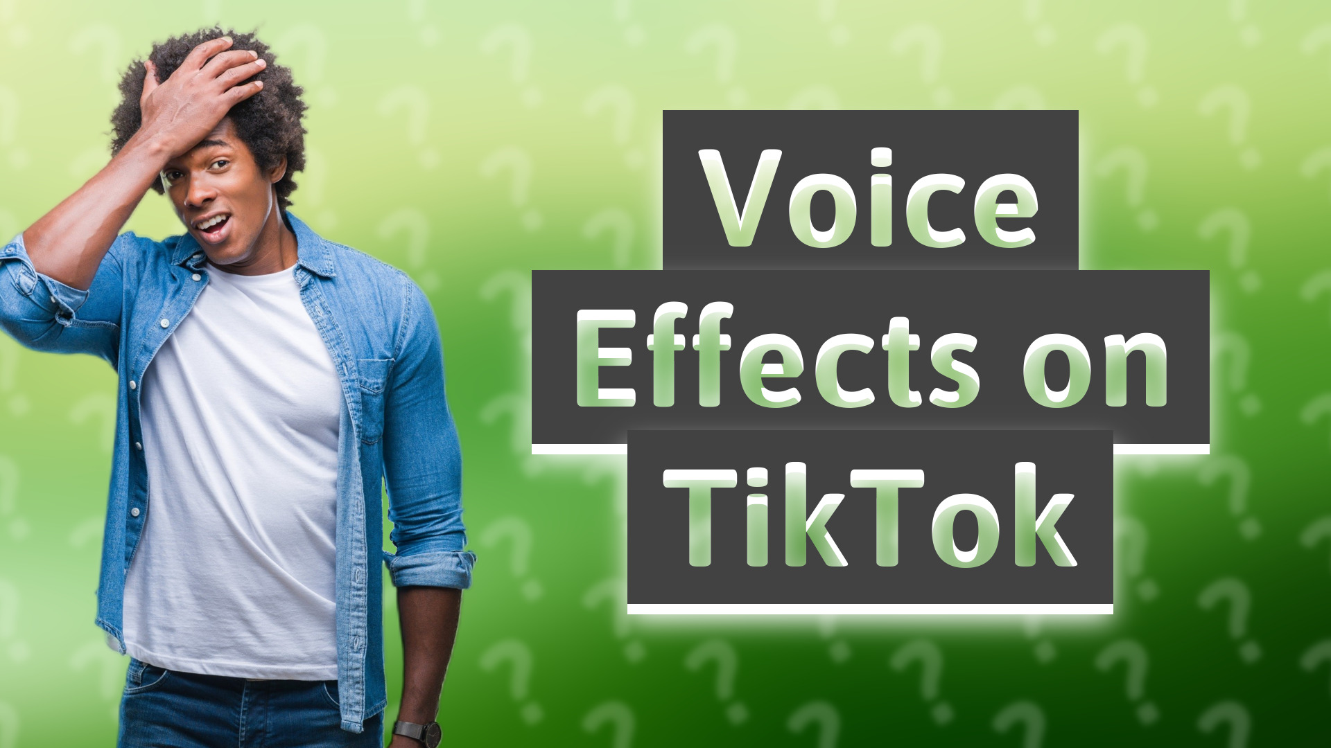 Voice Effects on TikTok