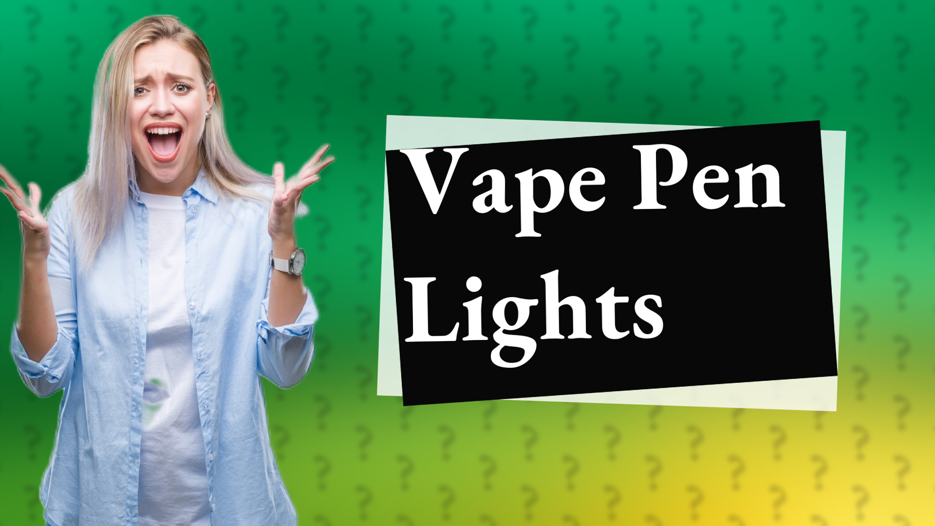 Vape Pen Lights