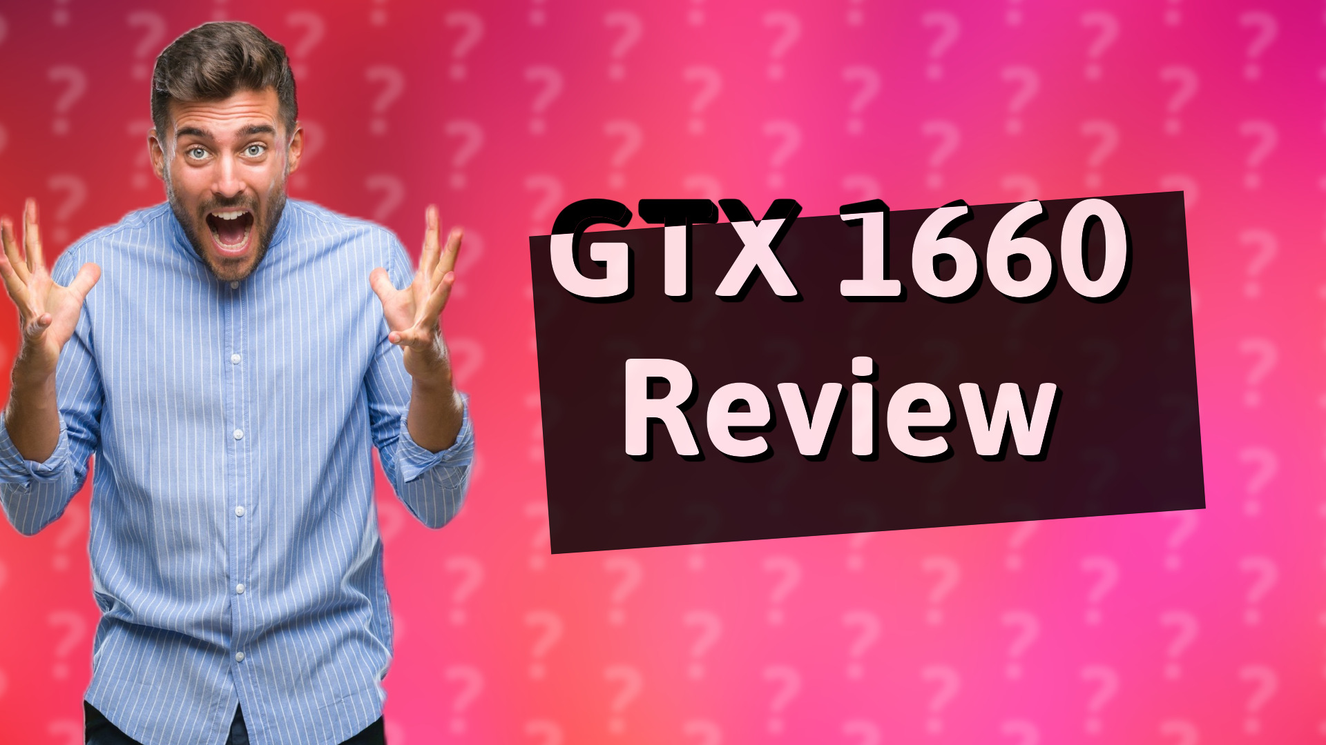 GTX 1660 Review