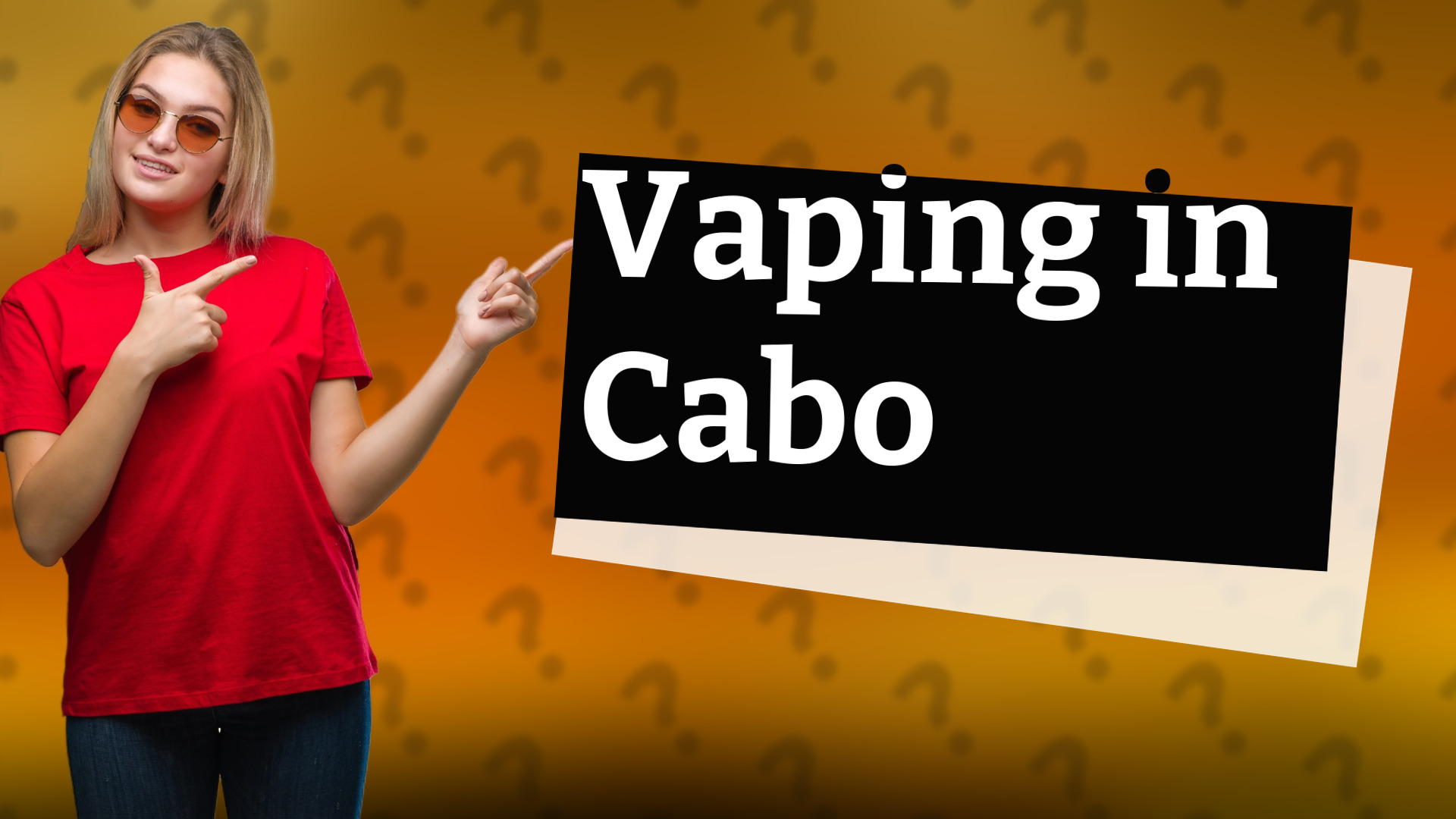 Vaping in Cabo