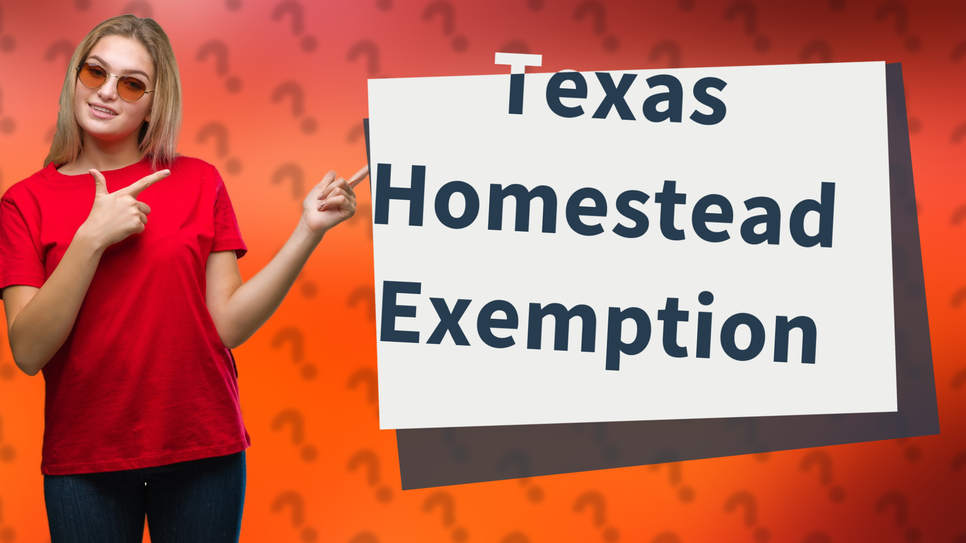 Texas Homestead Exemption