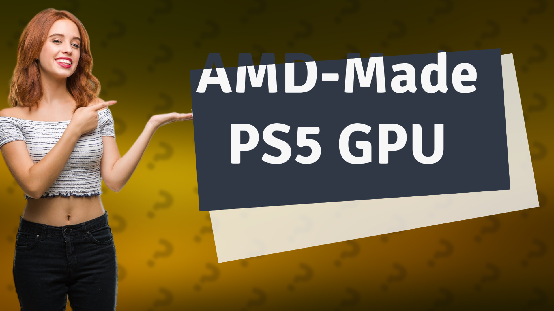 AMD-Made PS5 GPU