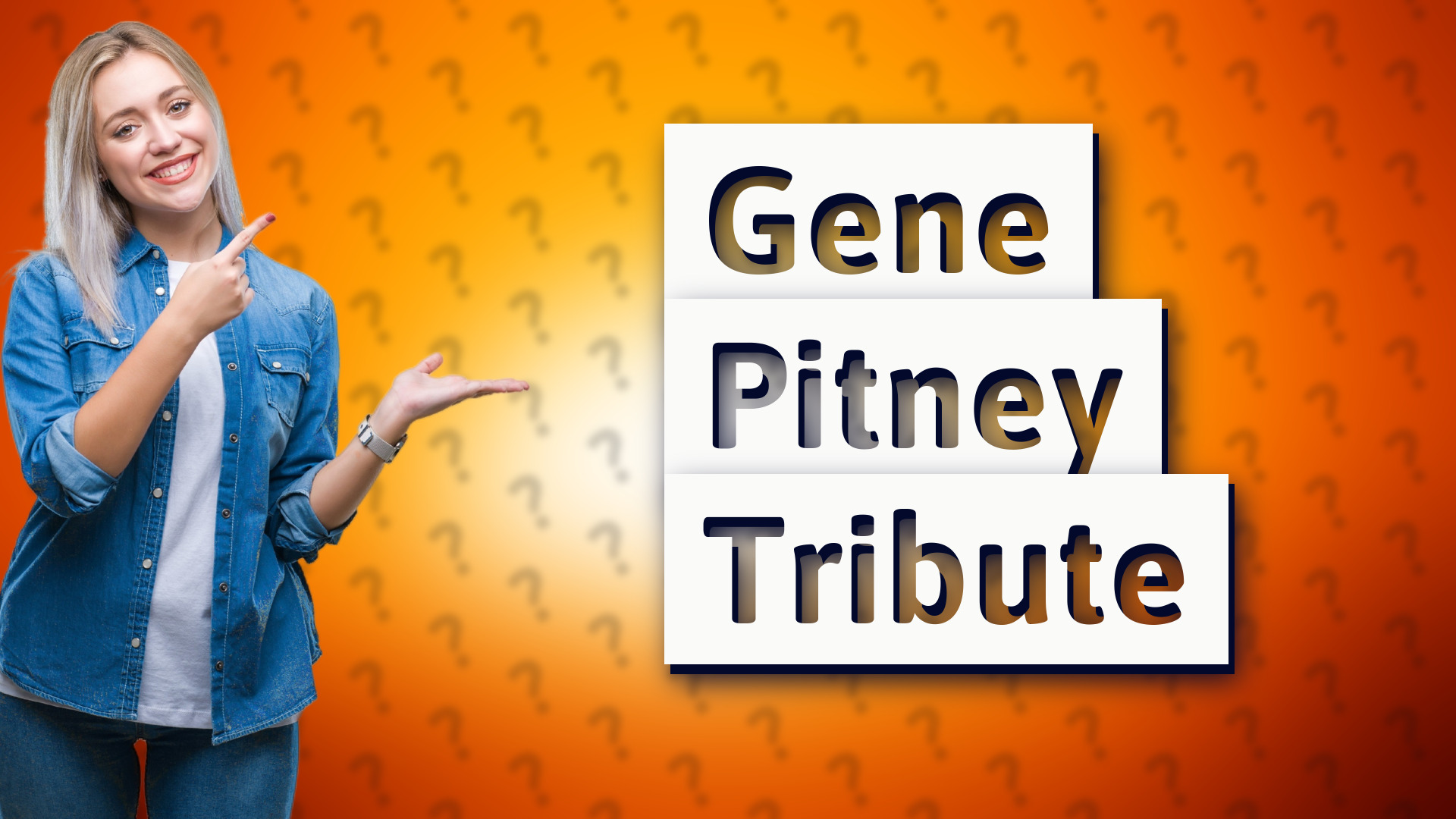 Gene Pitney Tribute