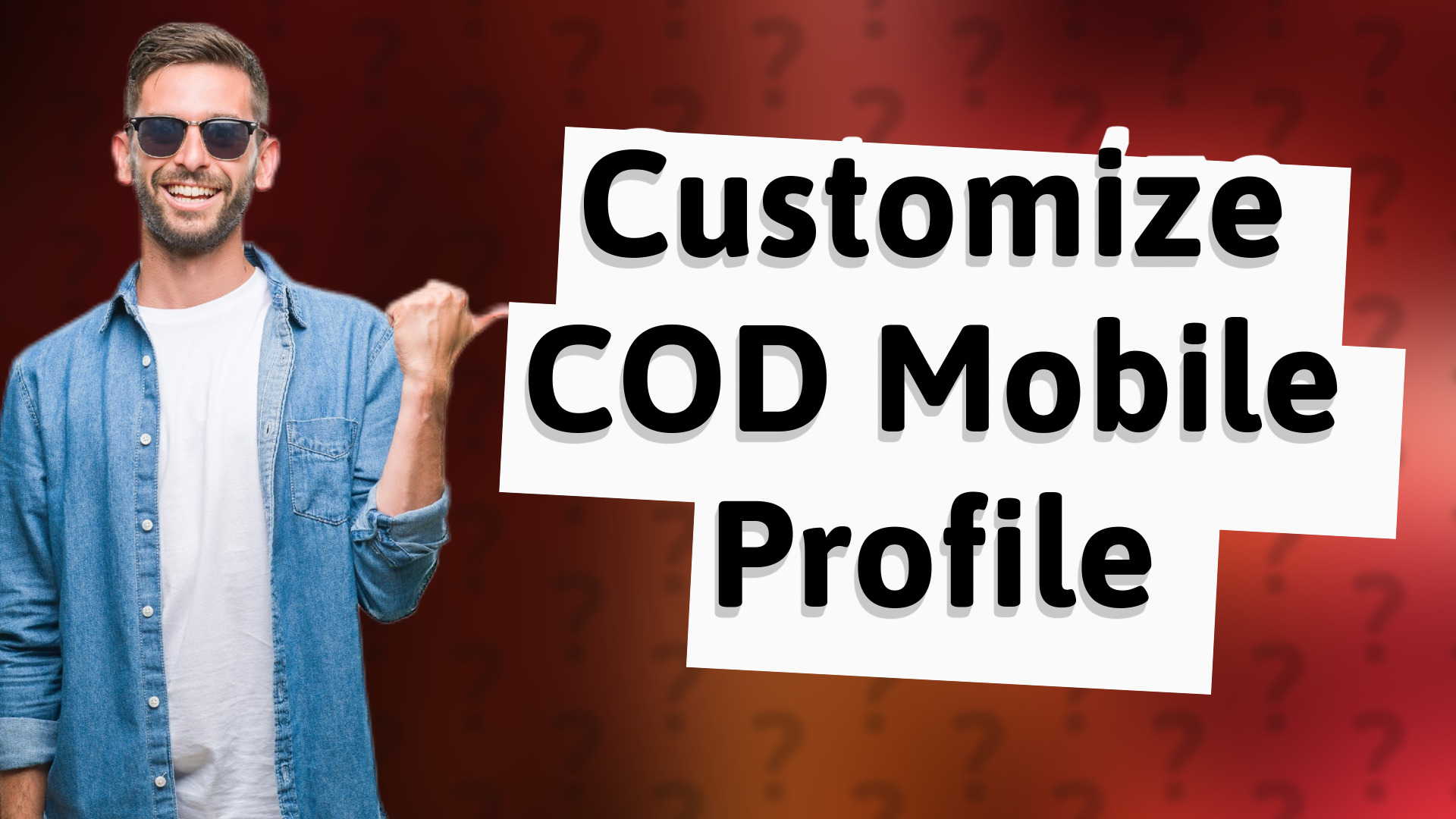 Customize COD Mobile Profile