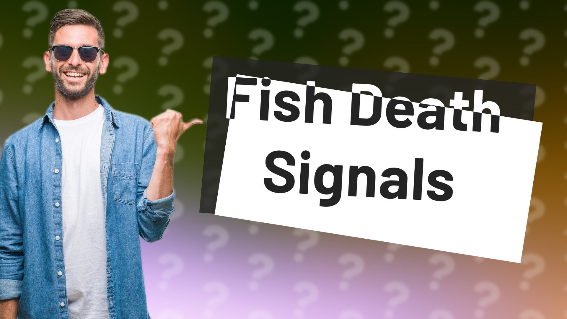 Fish Death Signals