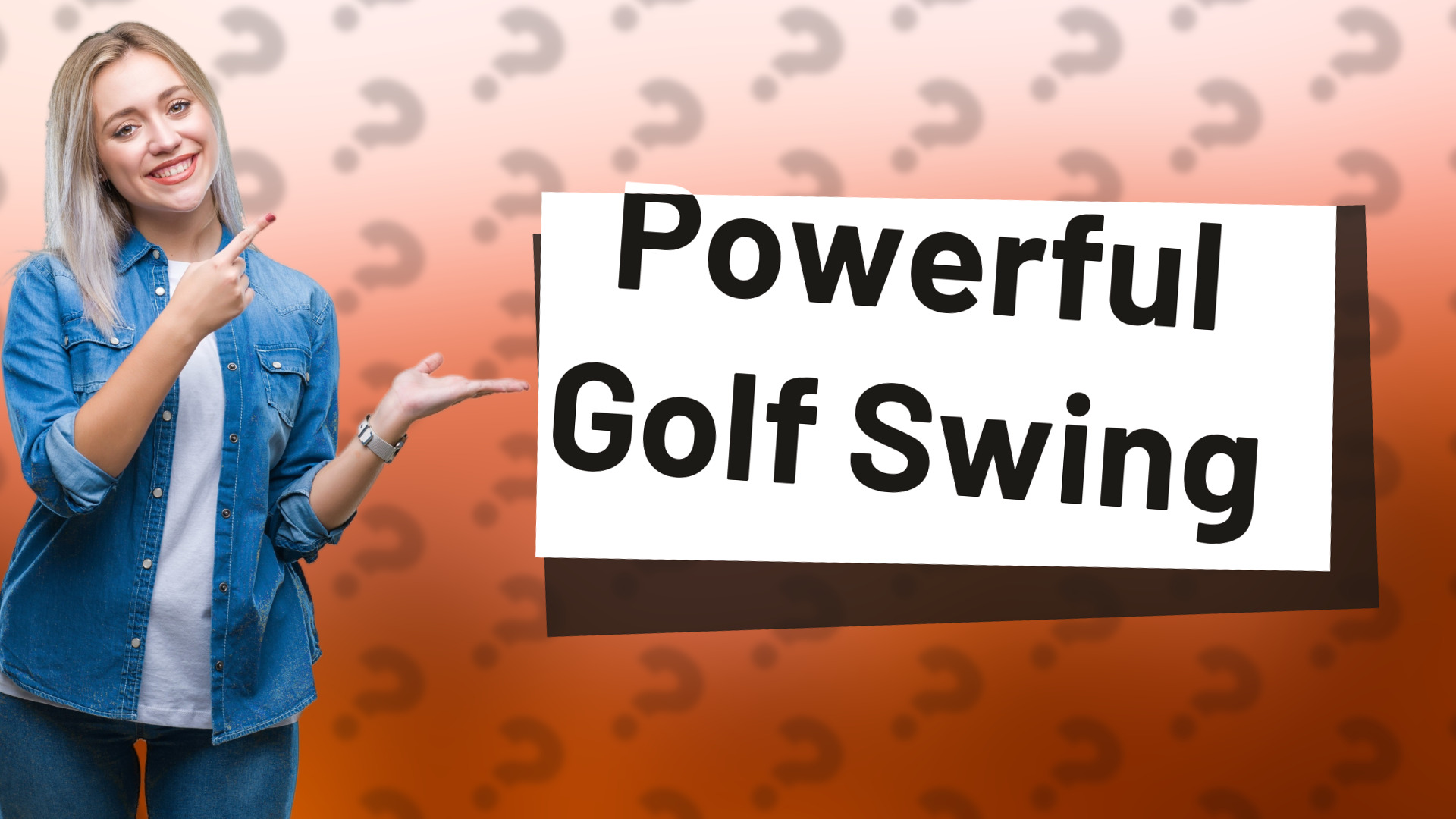 Powerful Golf Swing