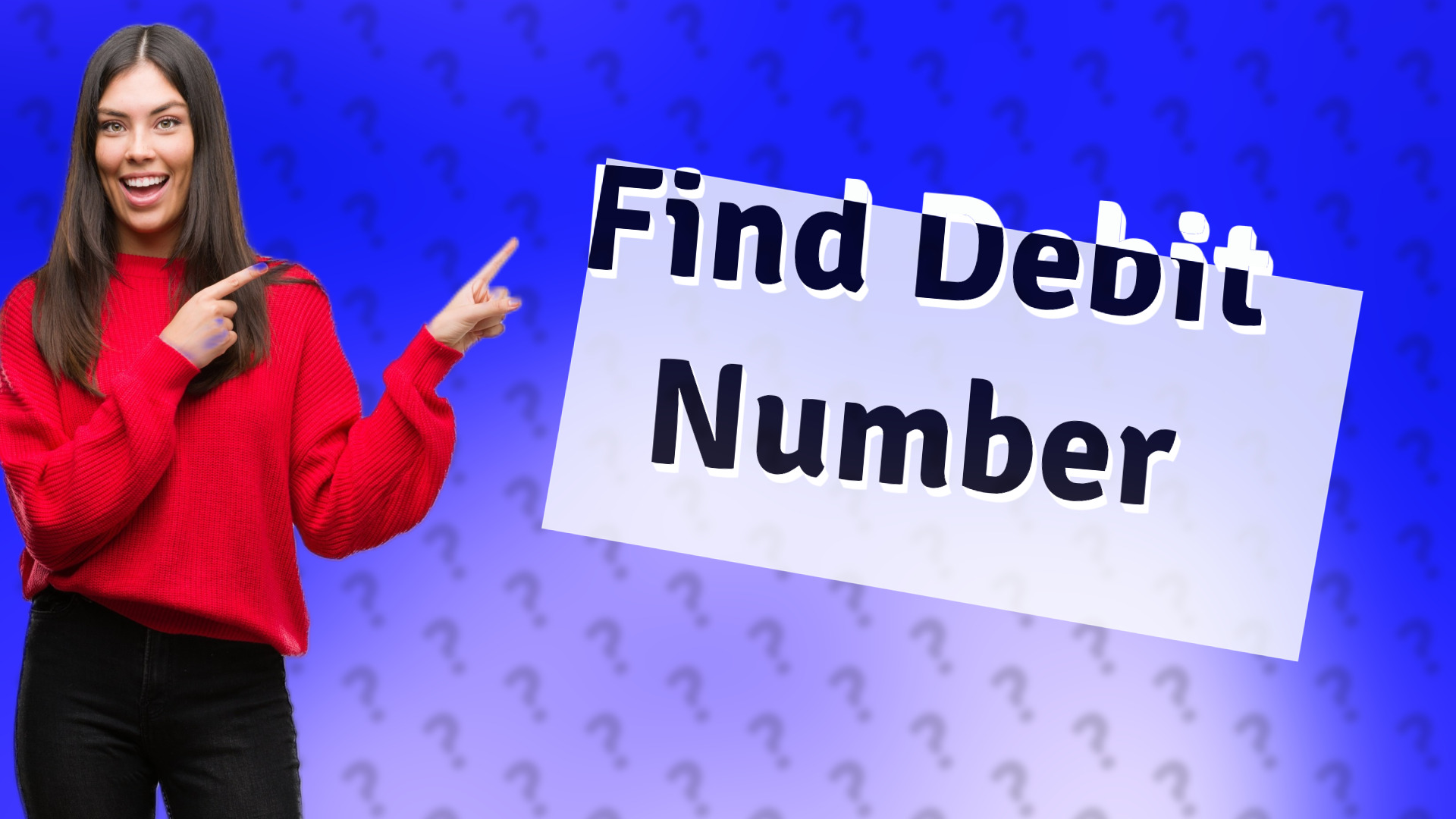 Find Debit Number