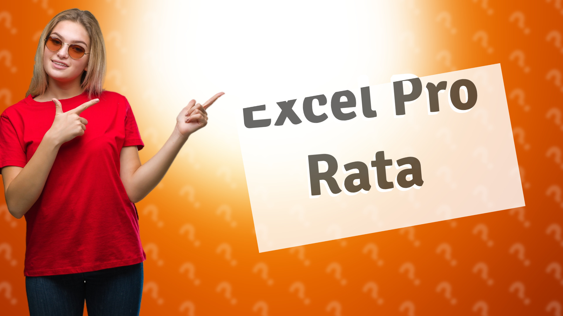 Excel Pro Rata