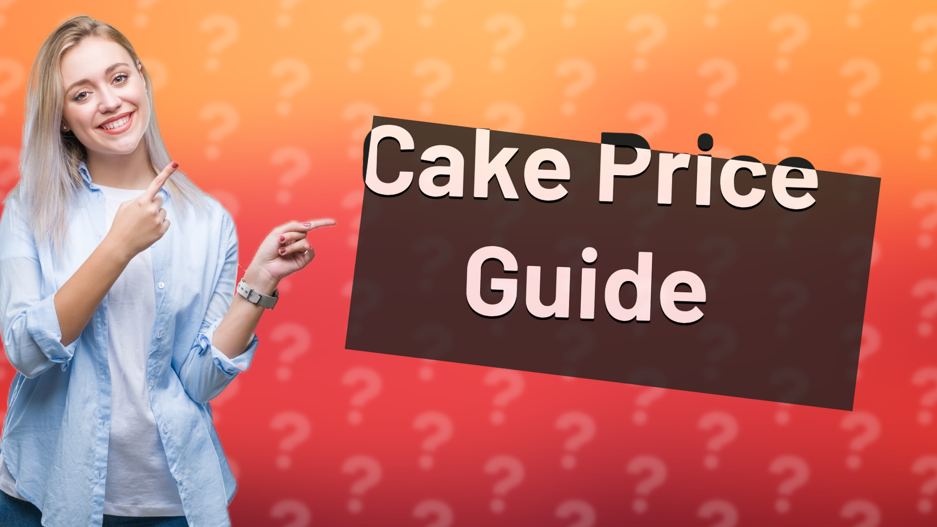 Cake Price Guide