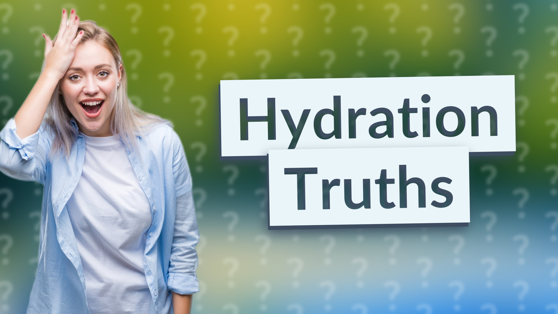 Hydration Truths