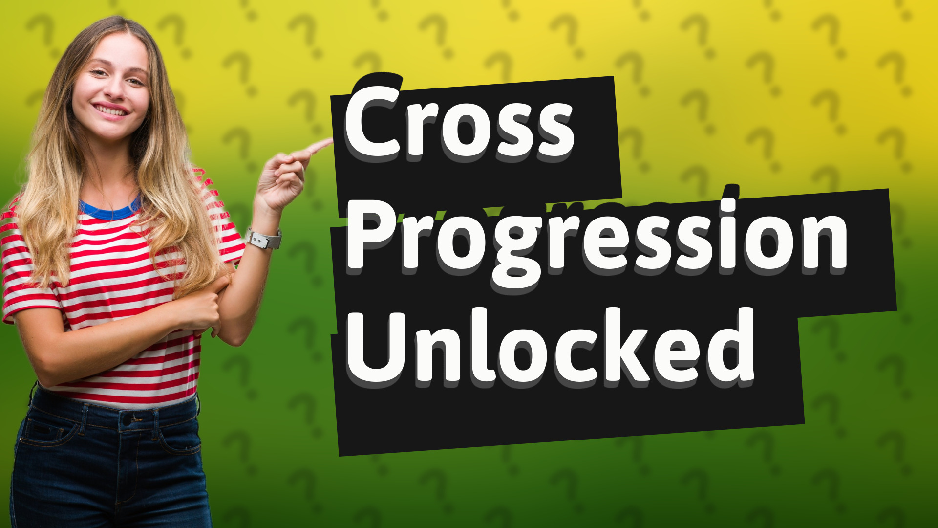 Cross Progression Unlocked