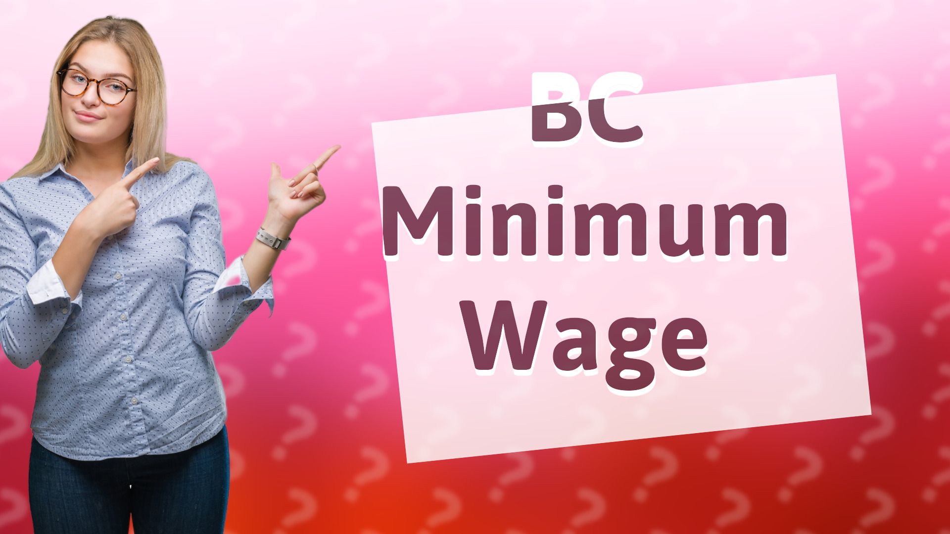 BC Minimum Wage