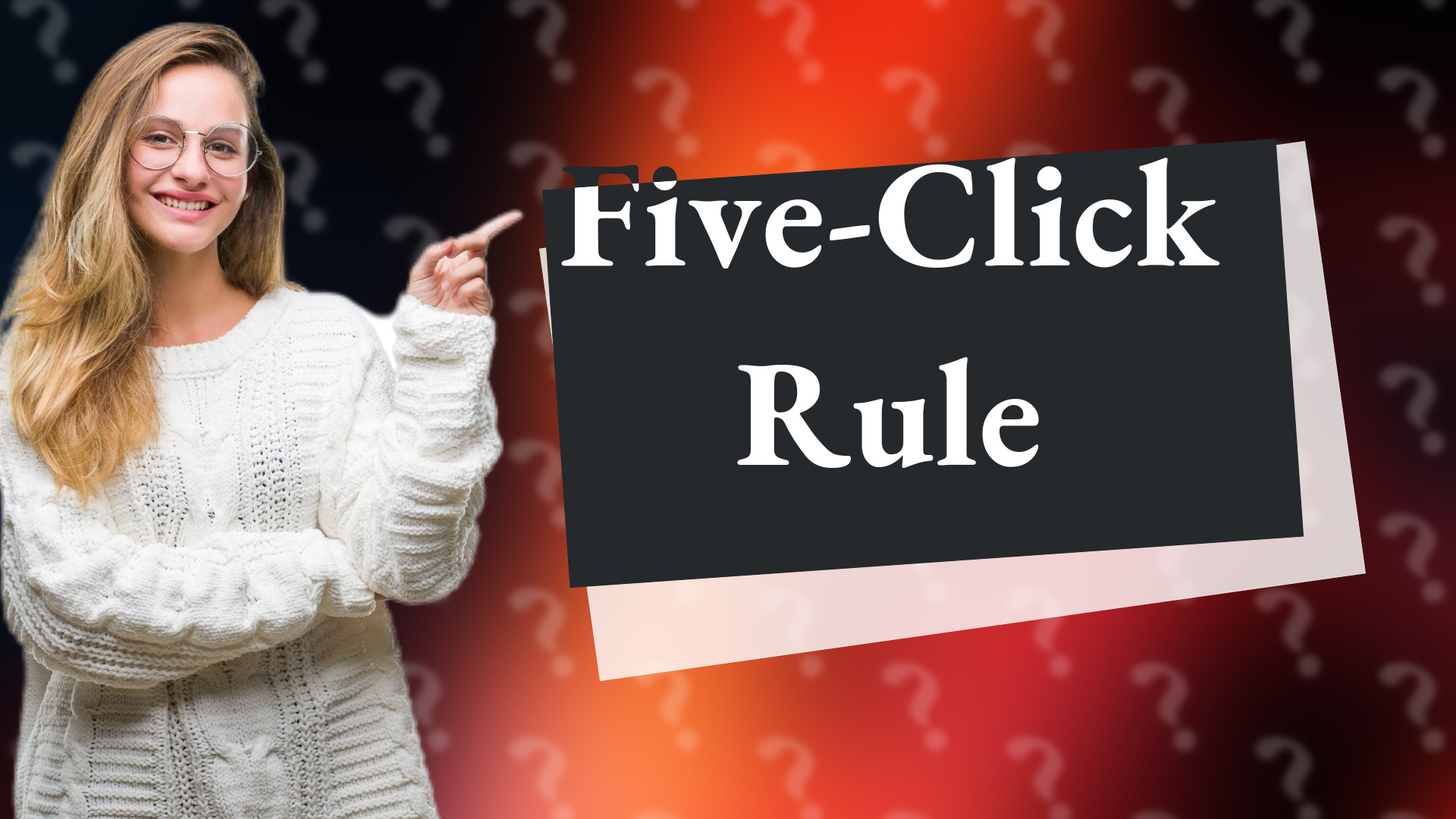 Five-Click Rule
