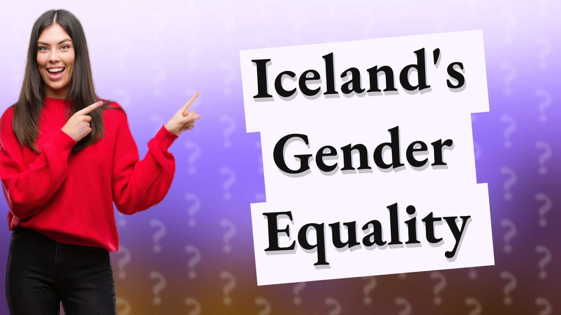 Iceland's Gender Equality