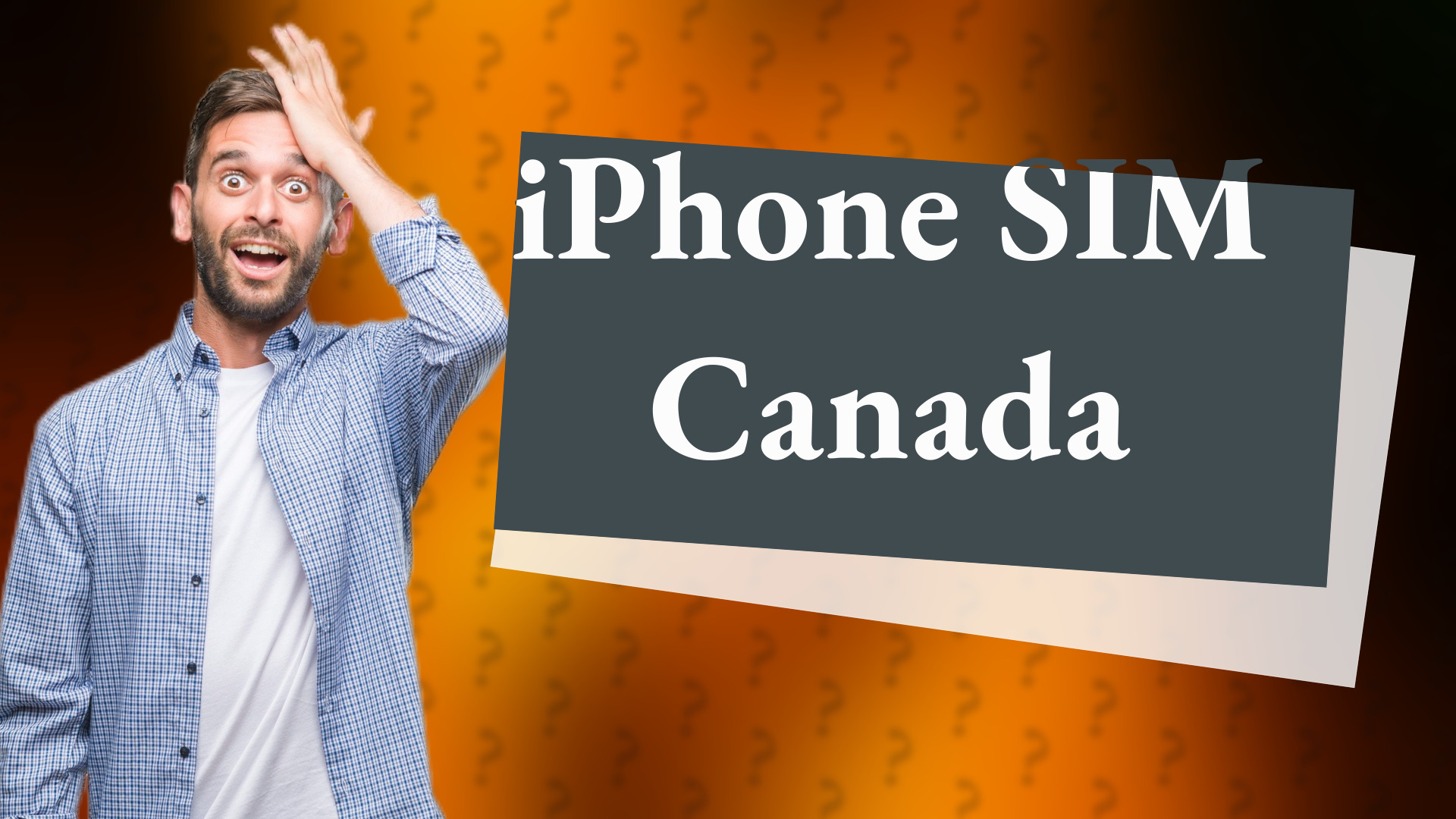 iPhone SIM Canada