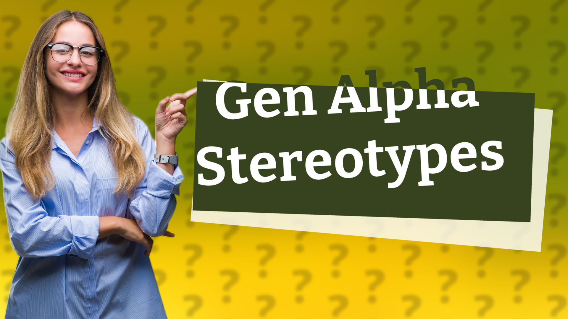 Gen Alpha Stereotypes