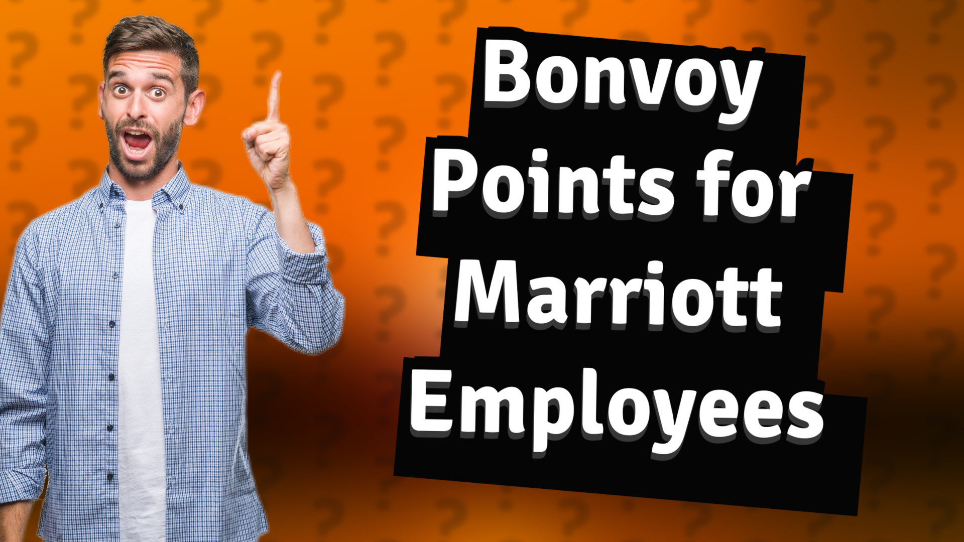 Bonvoy Points for Marriott Employees