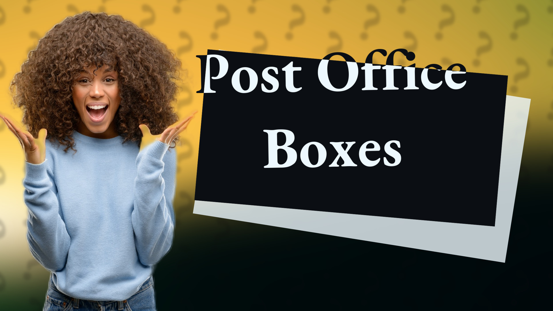 Post Office Boxes