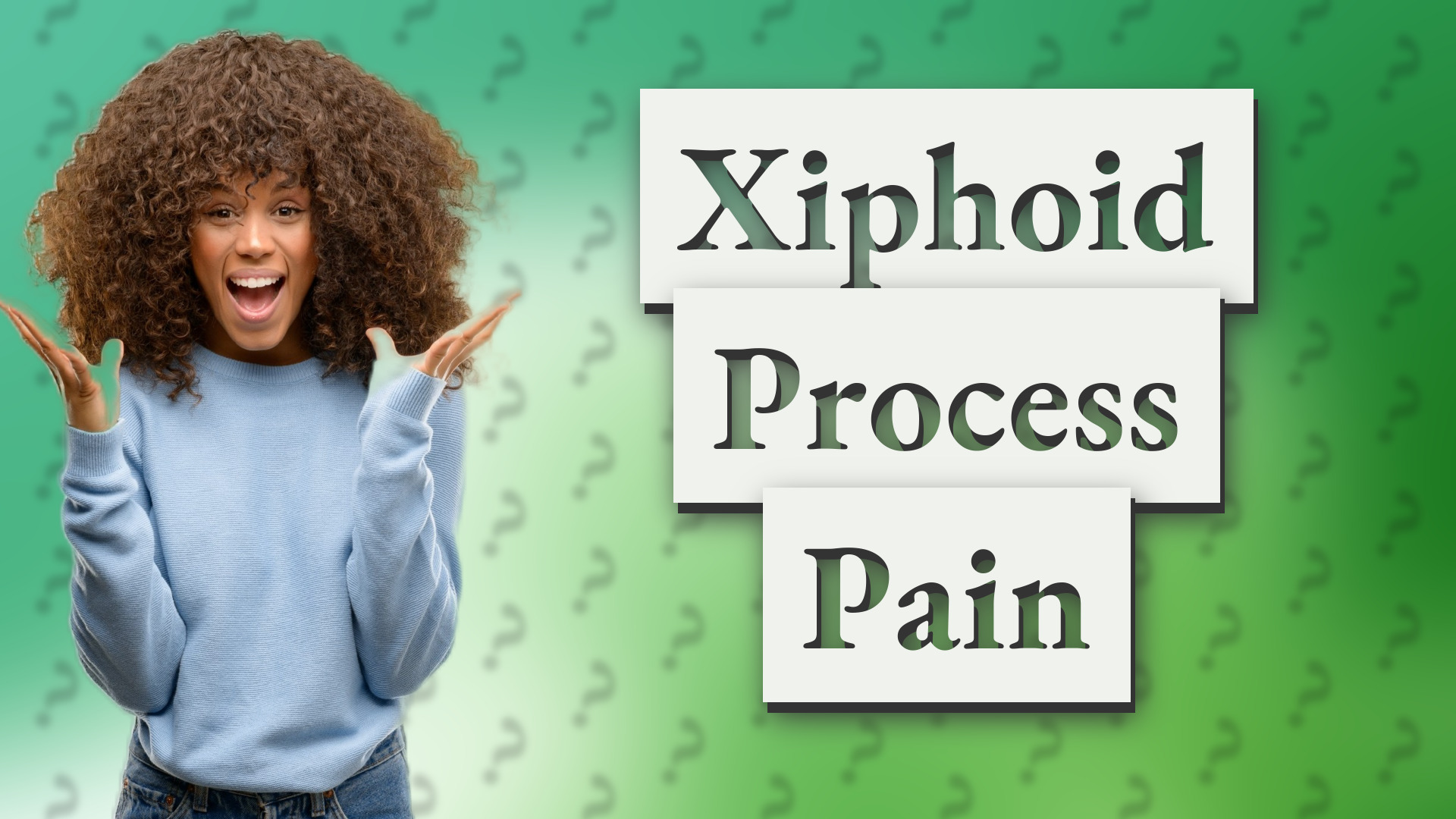Xiphoid Process Pain