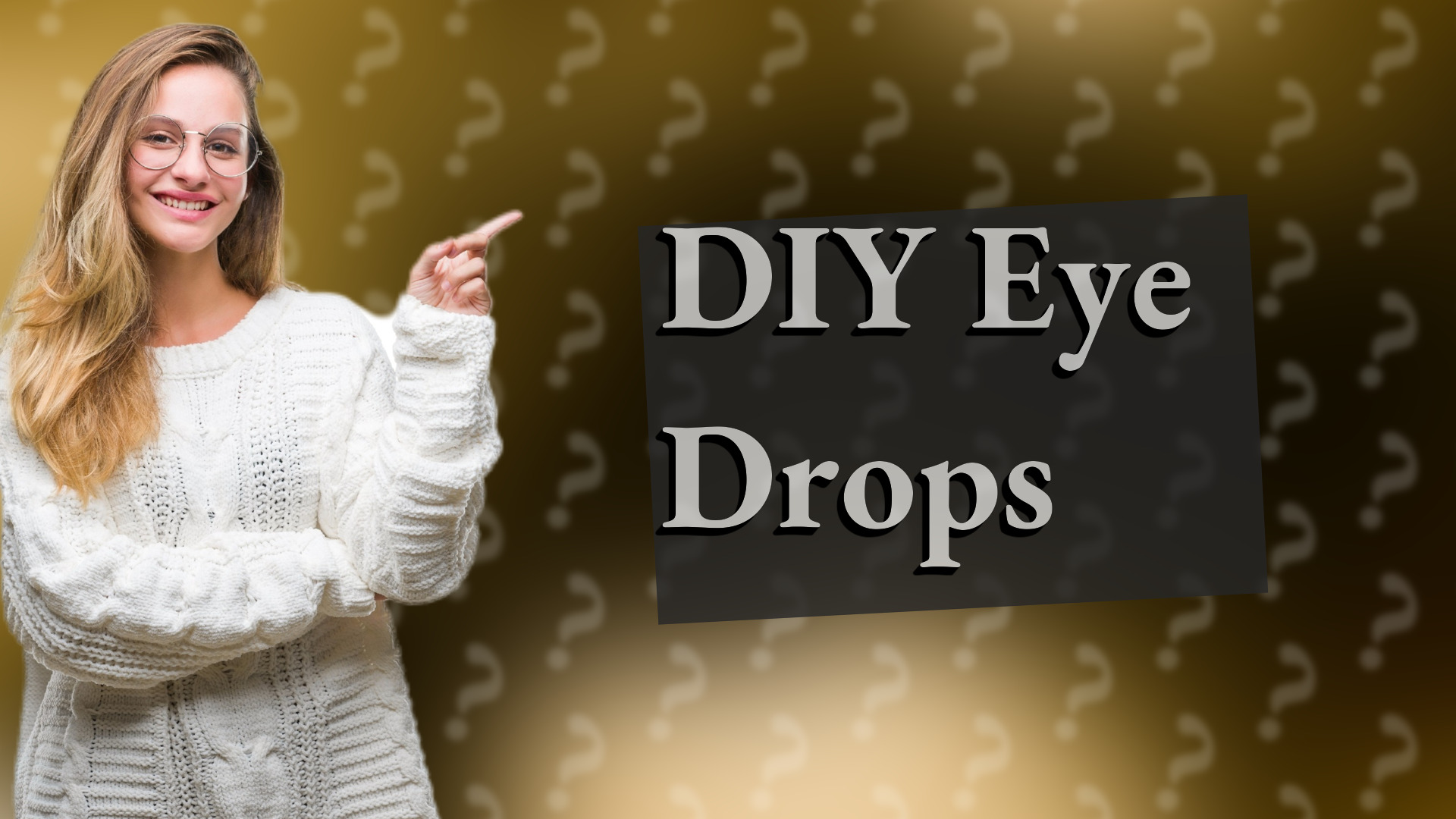 DIY Eye Drops