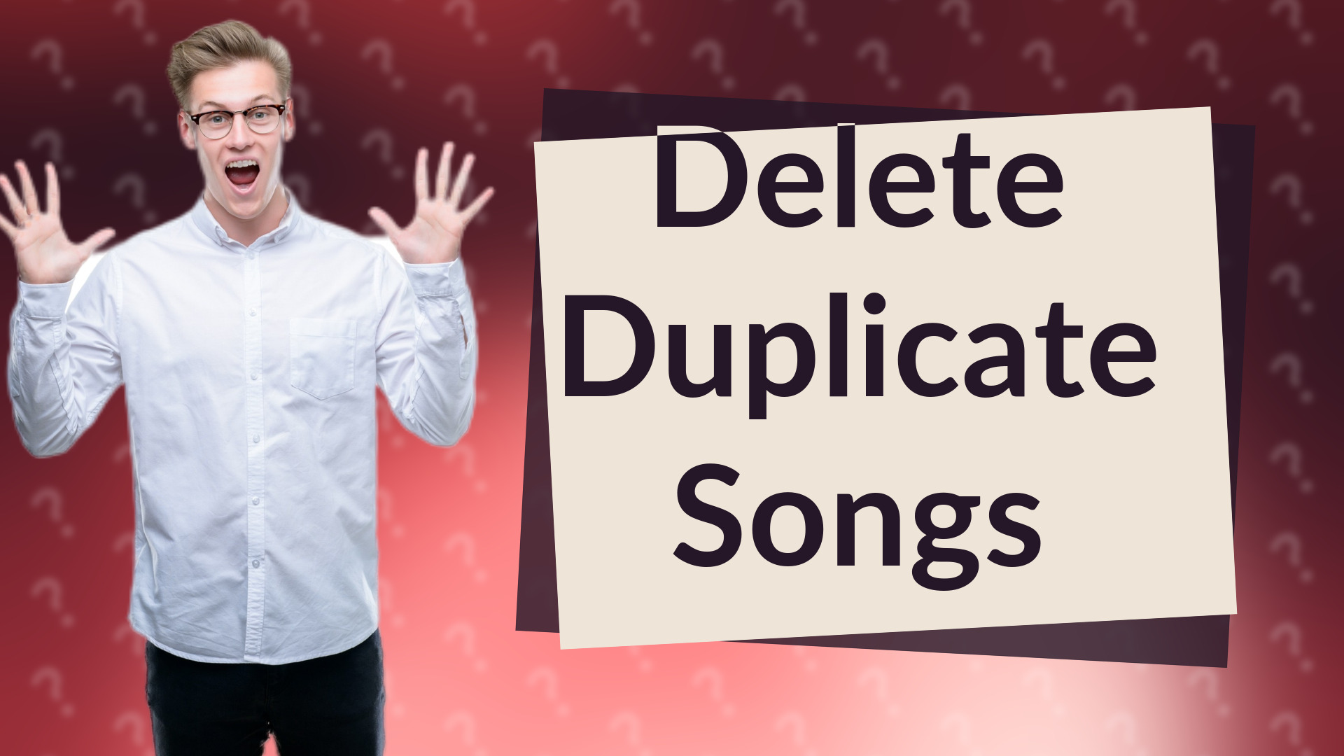 Delete Duplicate Songs