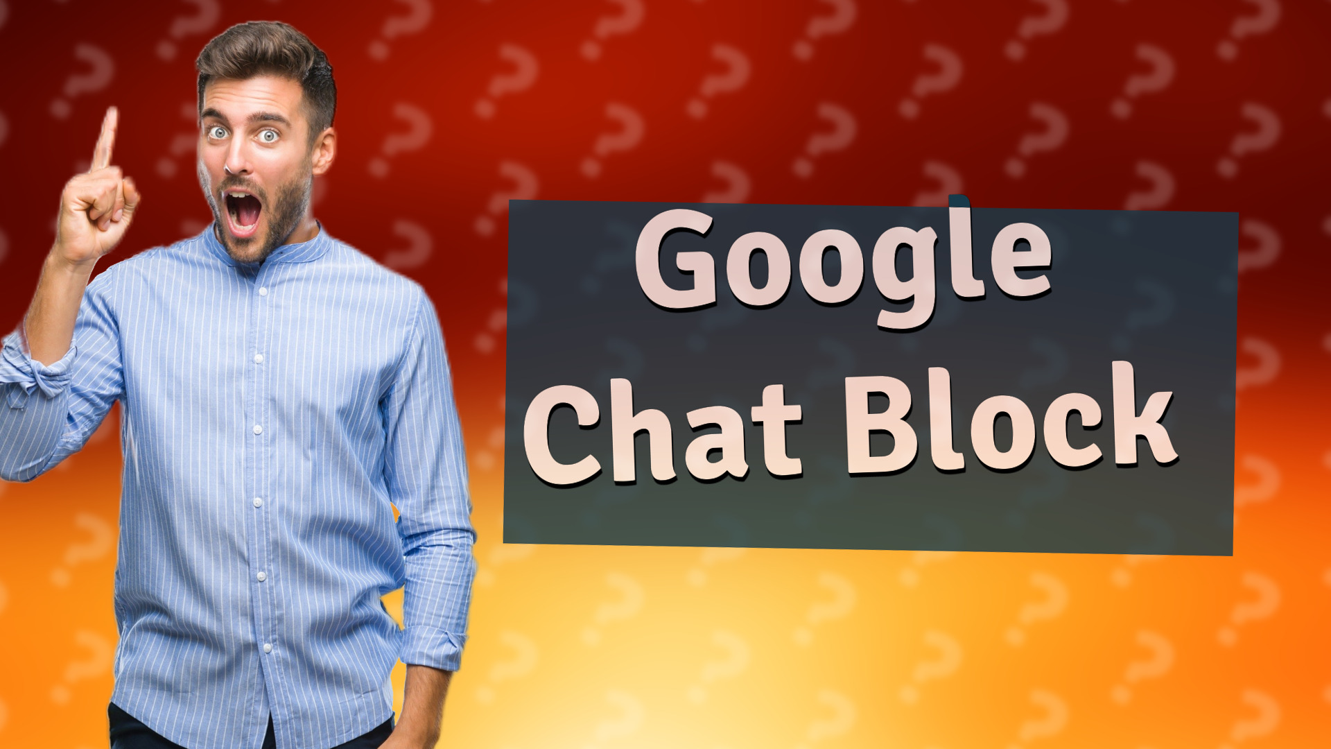 Google Chat Block