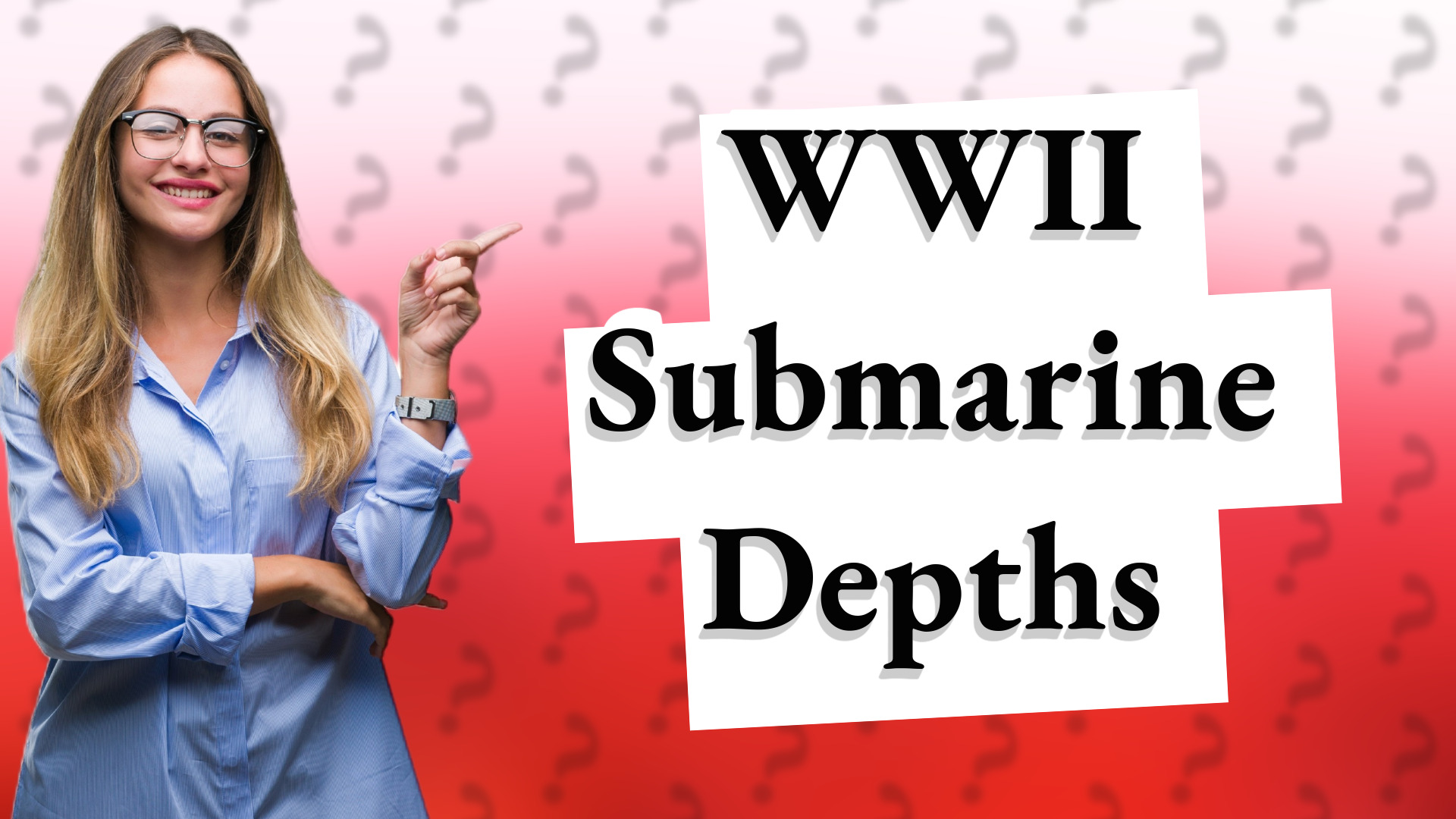 WWII Submarine Depths