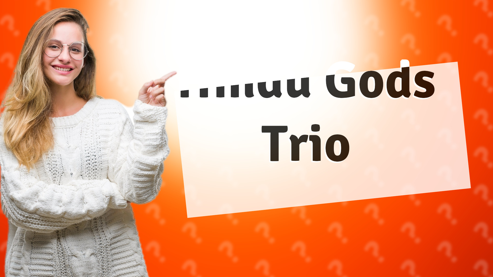 Hindu Gods Trio