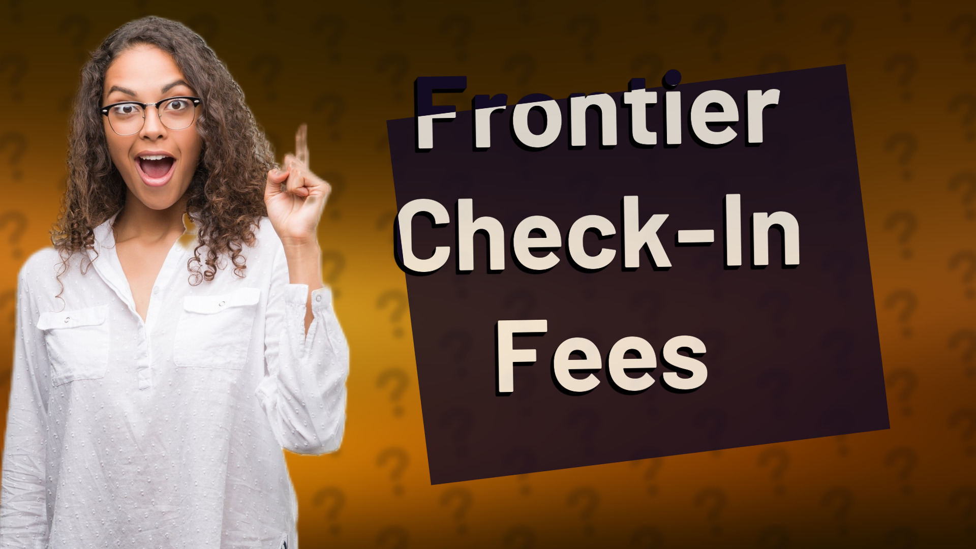 Frontier Check-In Fees