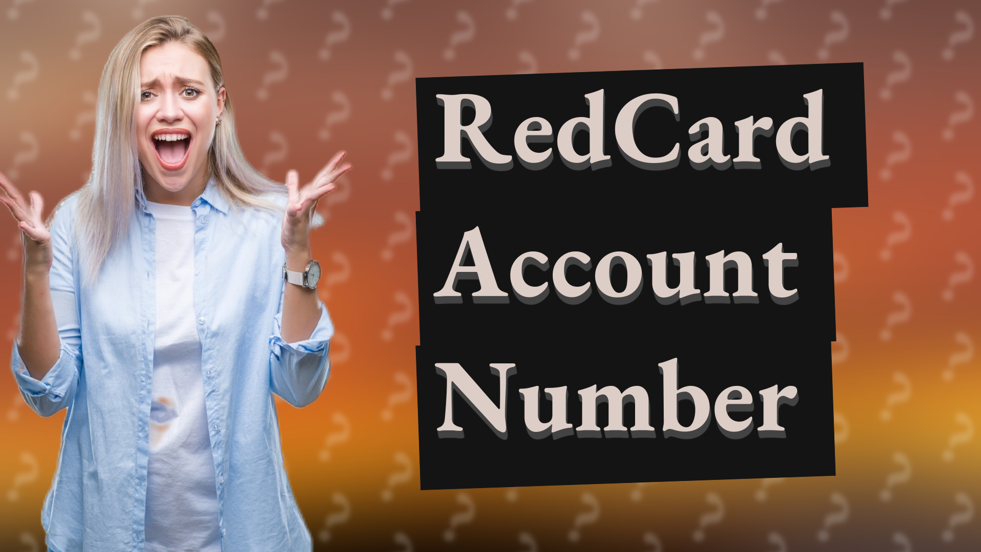 RedCard Account Number