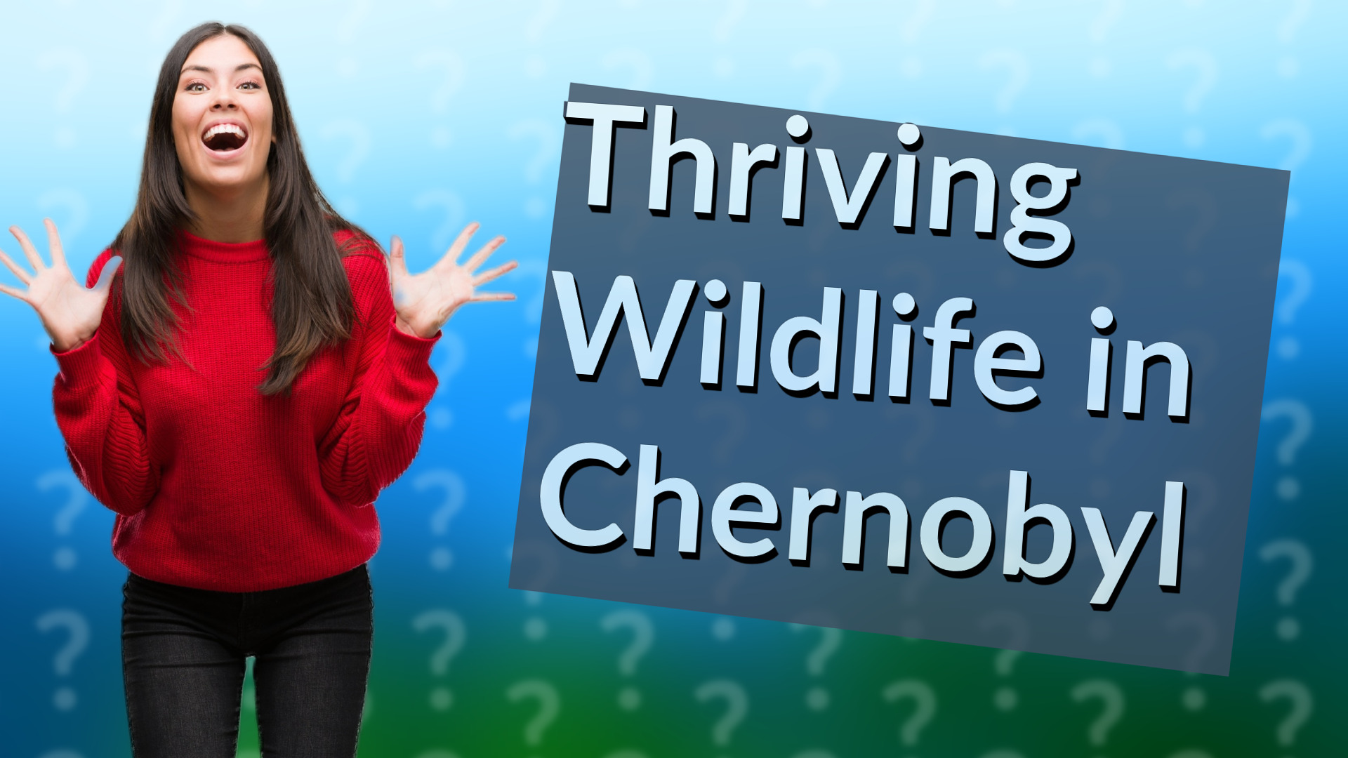 Thriving Wildlife in Chernobyl
