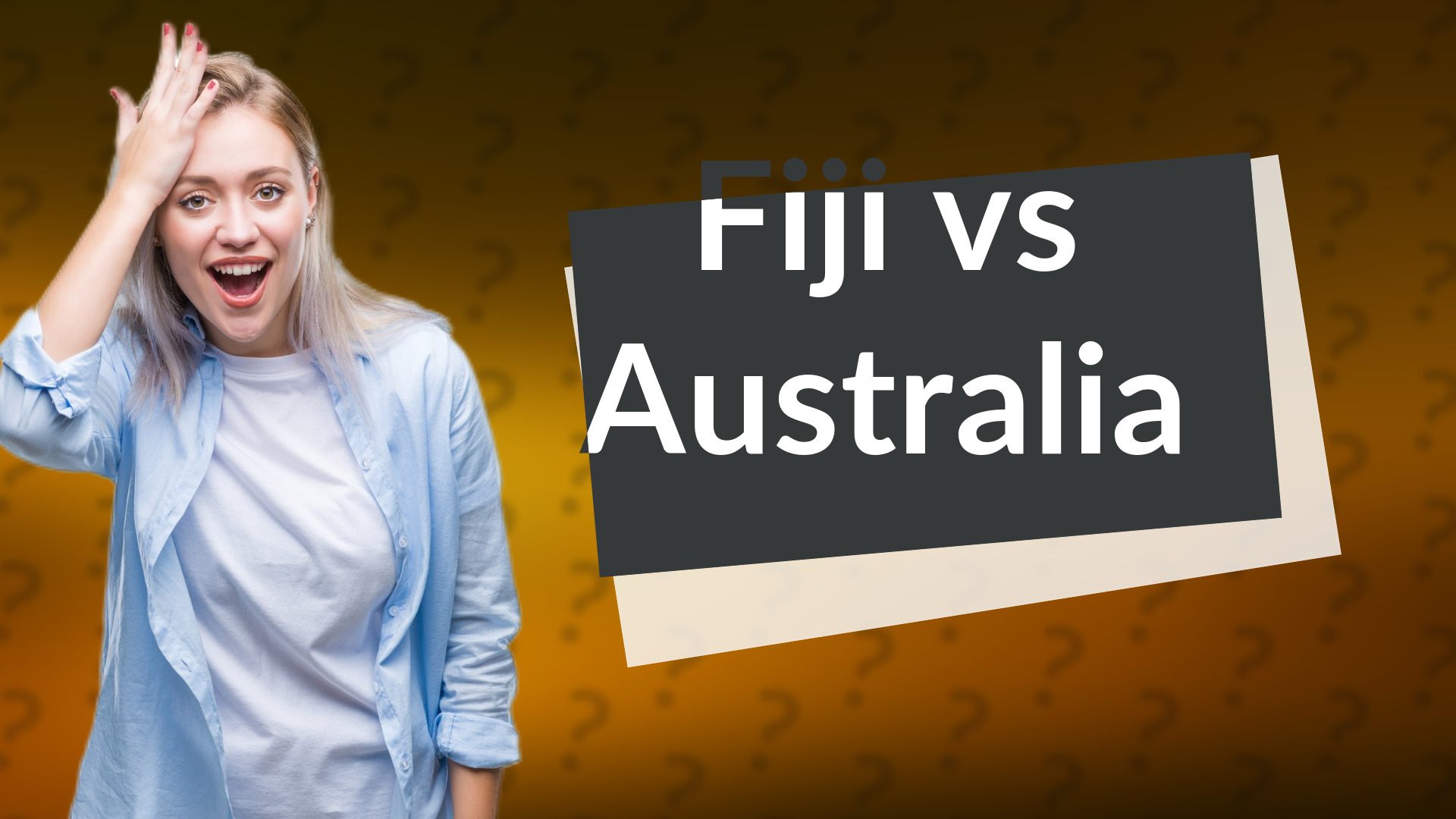 Fiji vs Australia