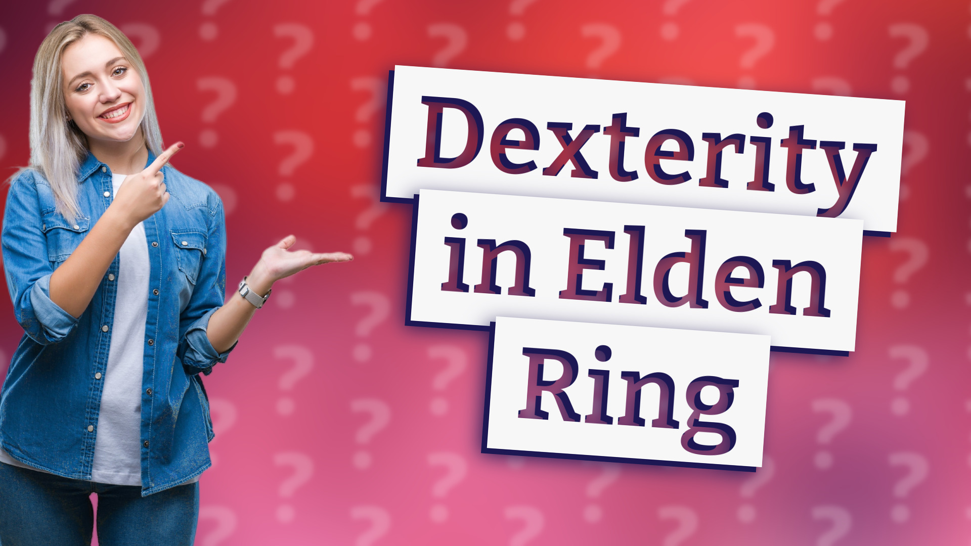 Dexterity in Elden Ring
