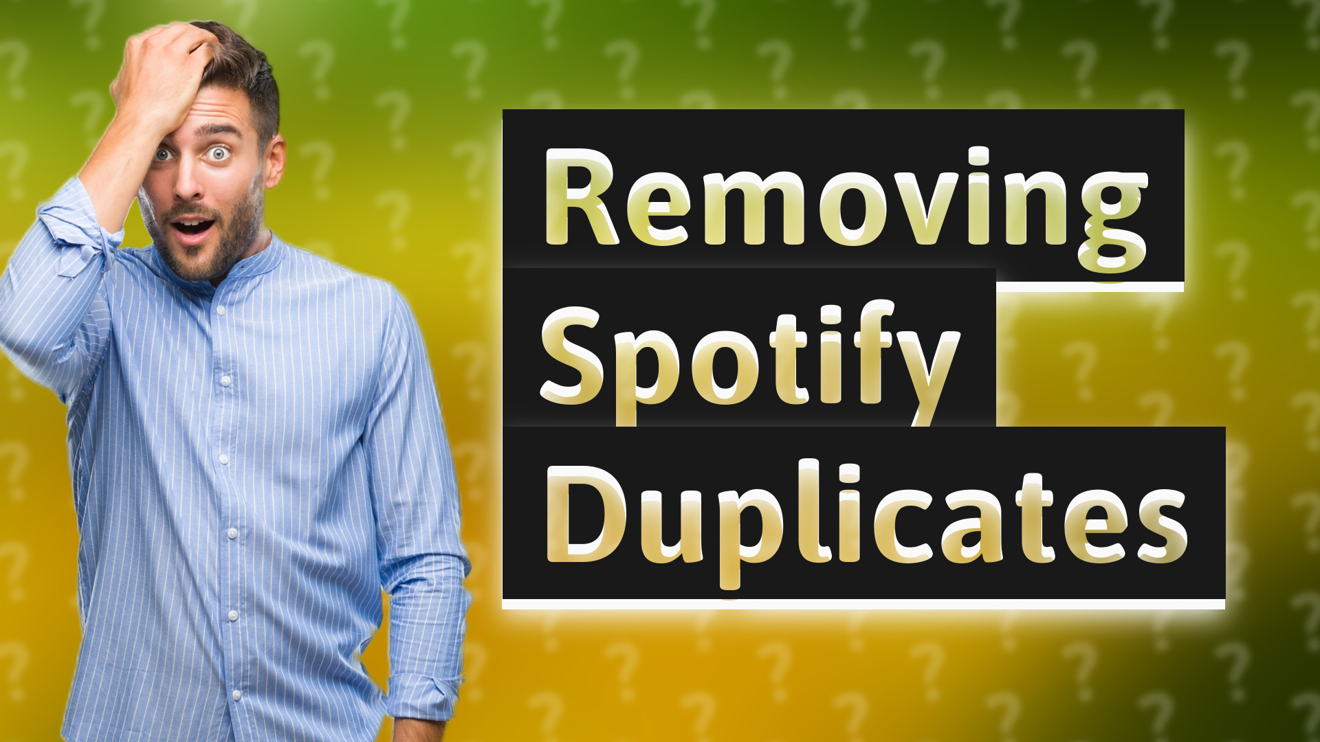 Removing Spotify Duplicates