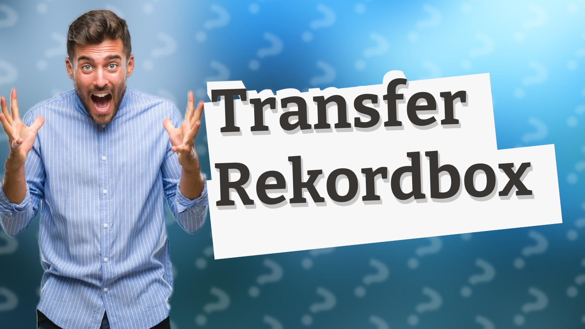 Transfer Rekordbox