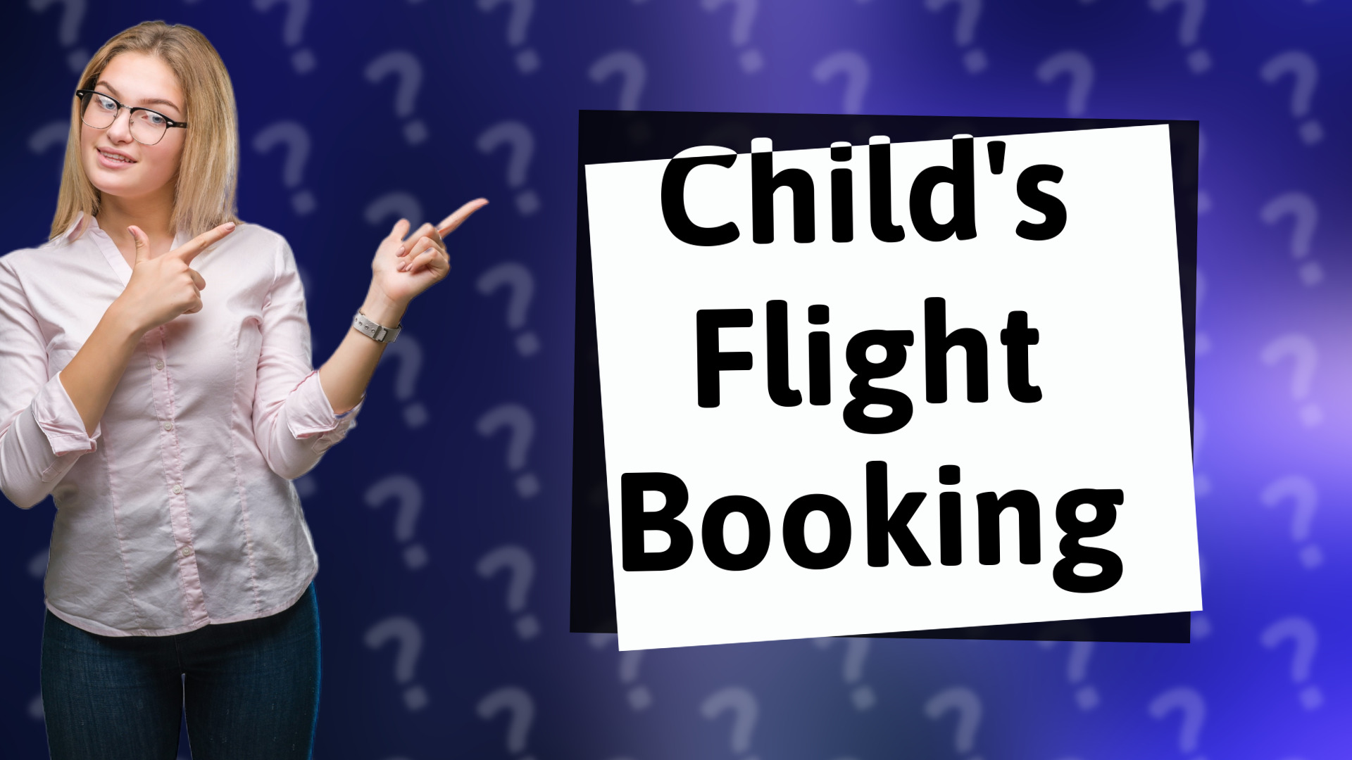Child's Flight Booking