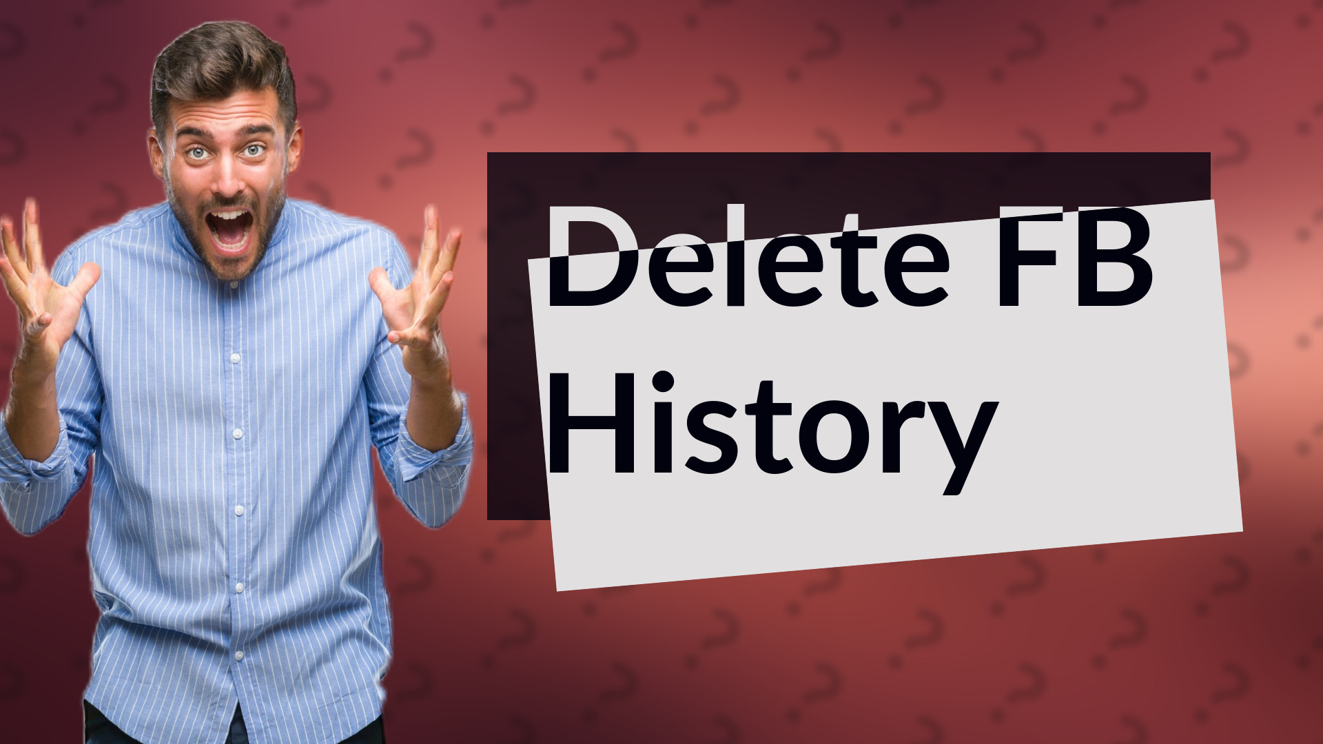 Delete FB History