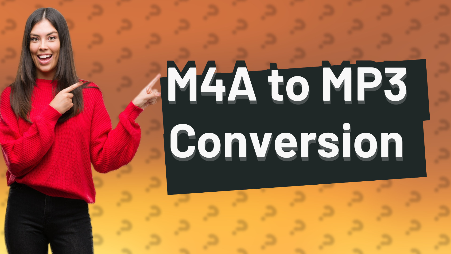 M4A to MP3 Conversion