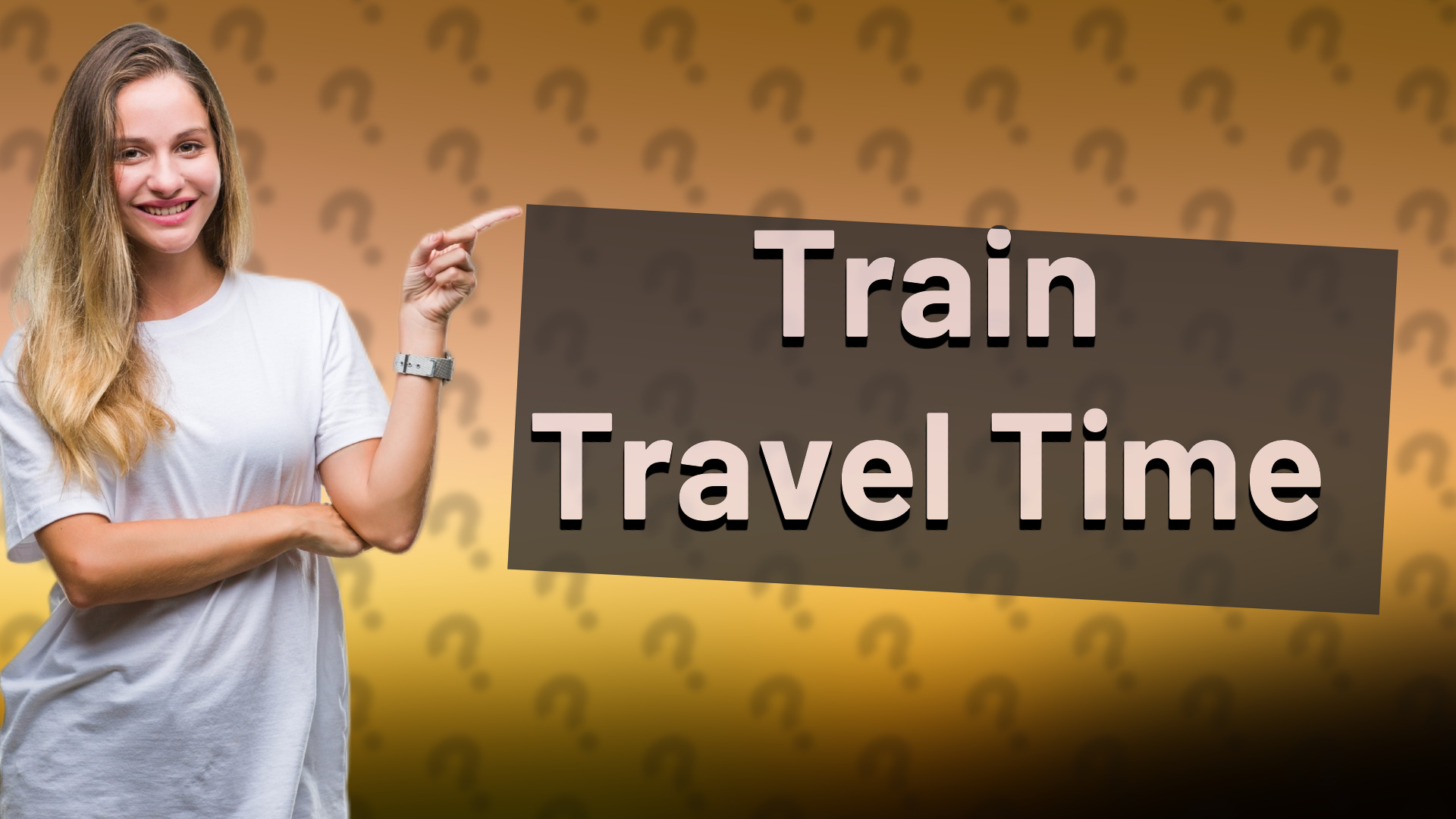 Train Travel Time