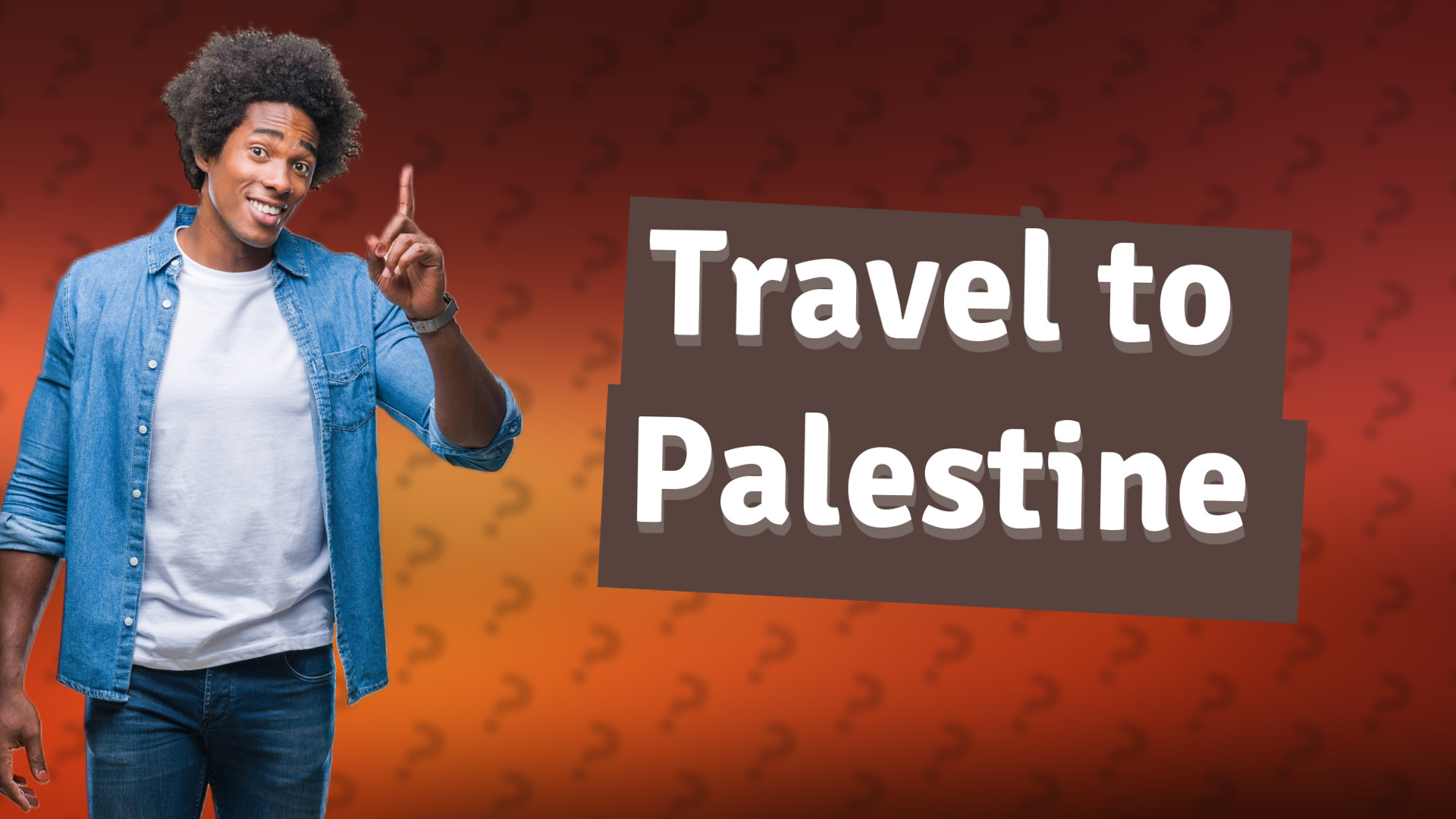 Travel to Palestine