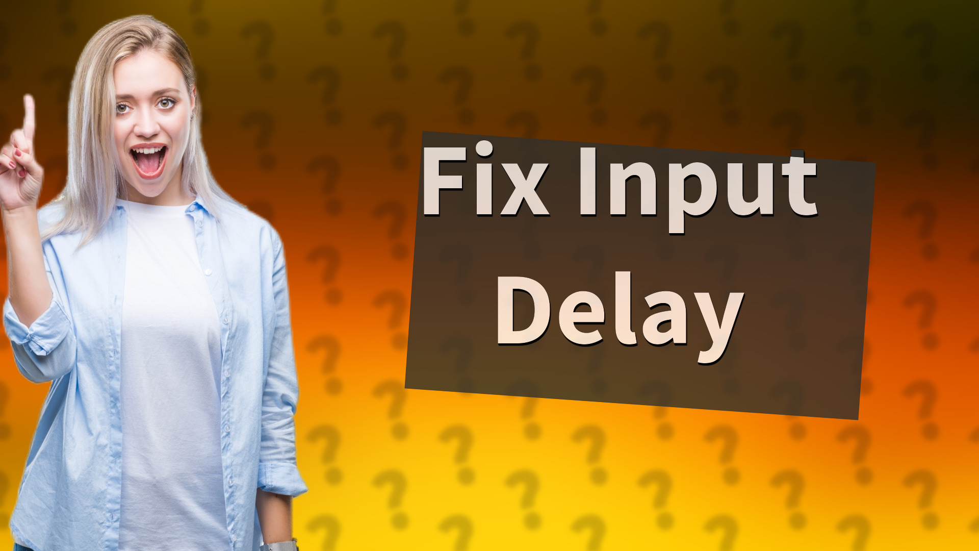 Fix Input Delay