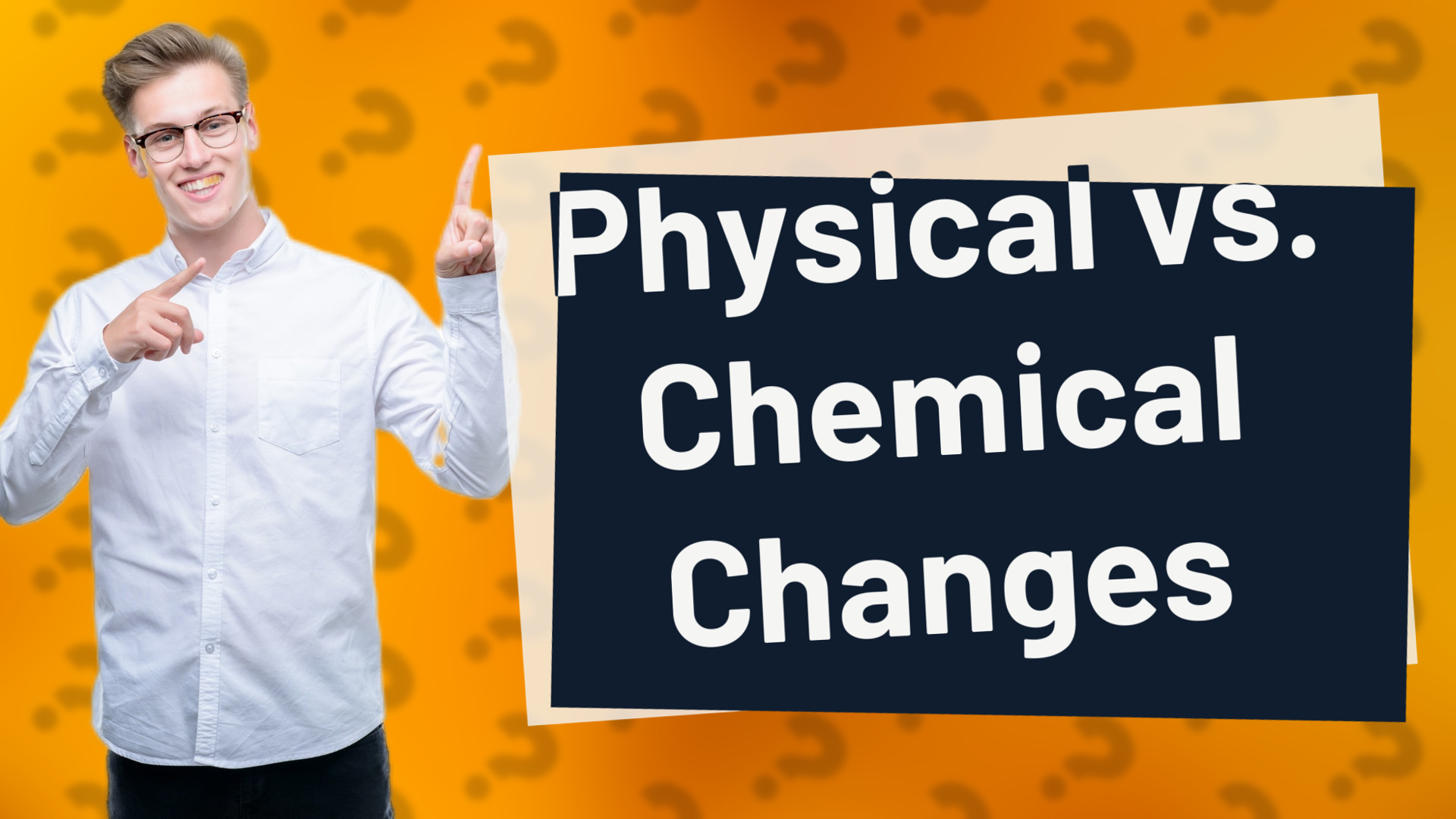 Physical vs. Chemical Changes