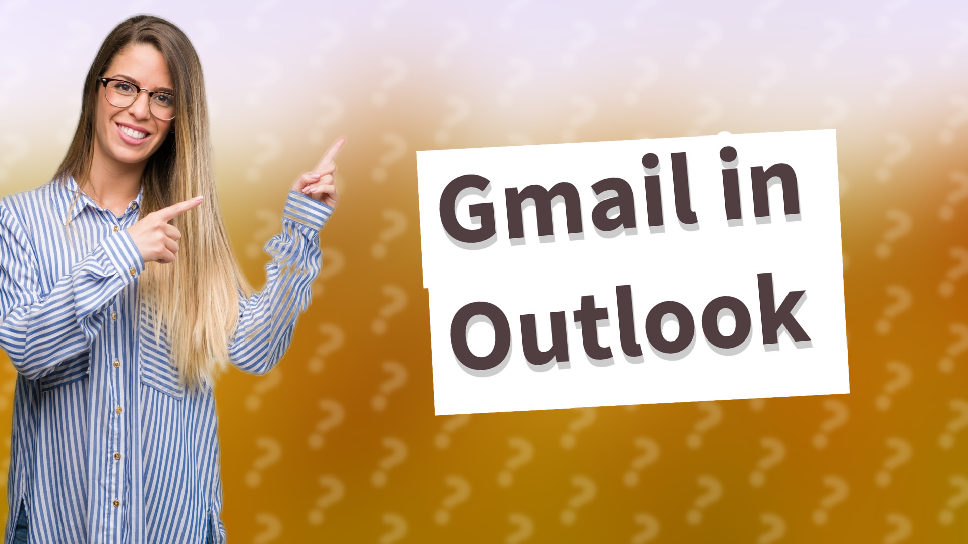 Gmail in Outlook