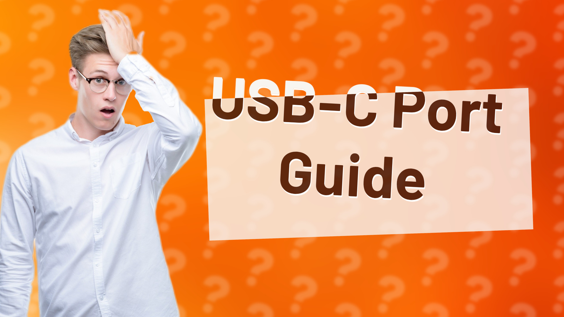 USB-C Port Guide