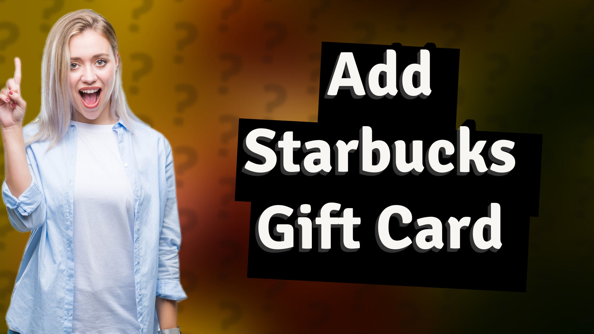 Add Starbucks Gift Card