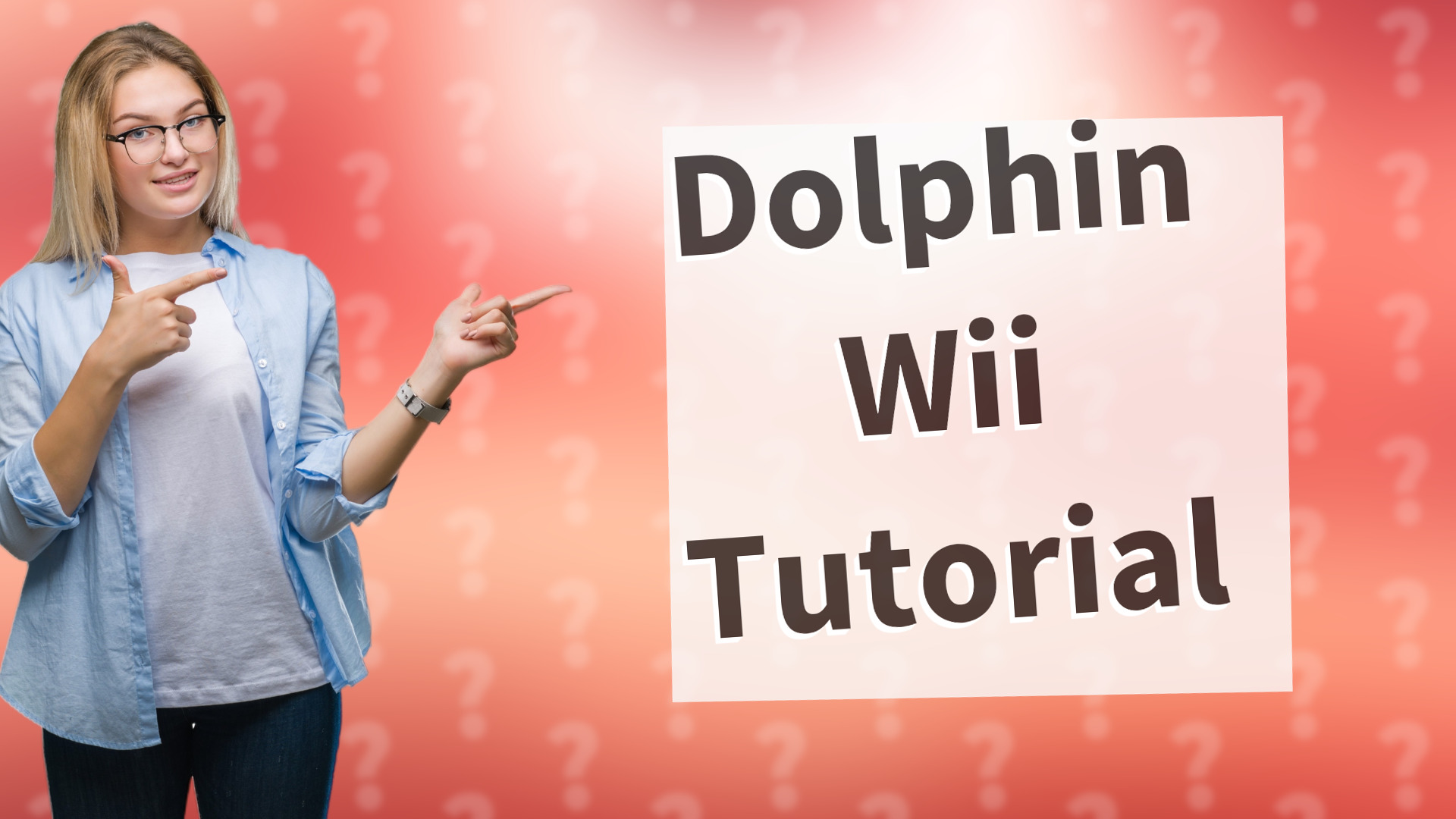 Dolphin Wii Tutorial