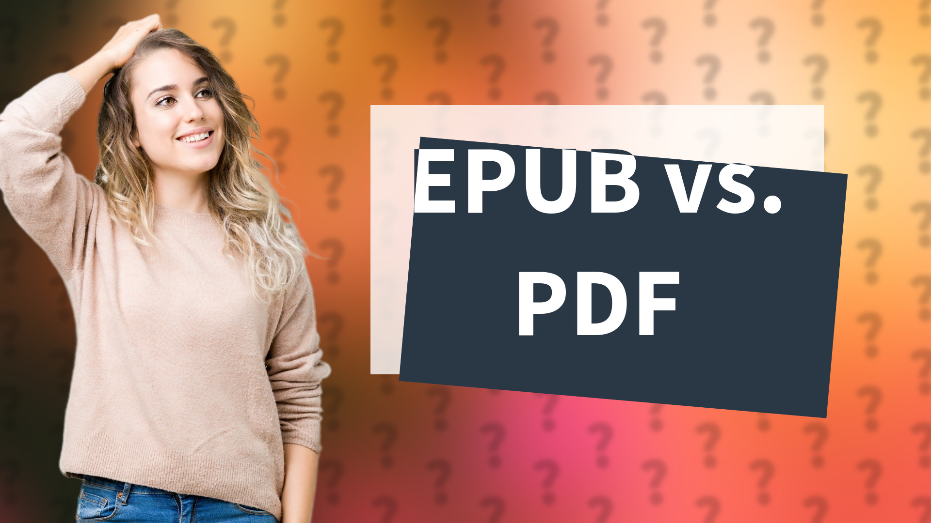 EPUB vs. PDF
