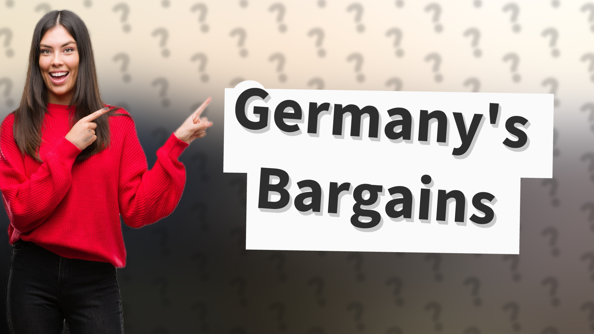 Germany's Bargains