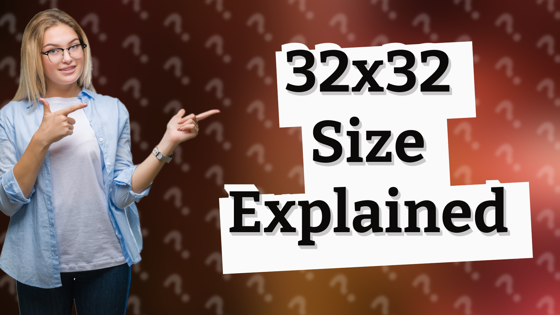 32x32 Size Explained