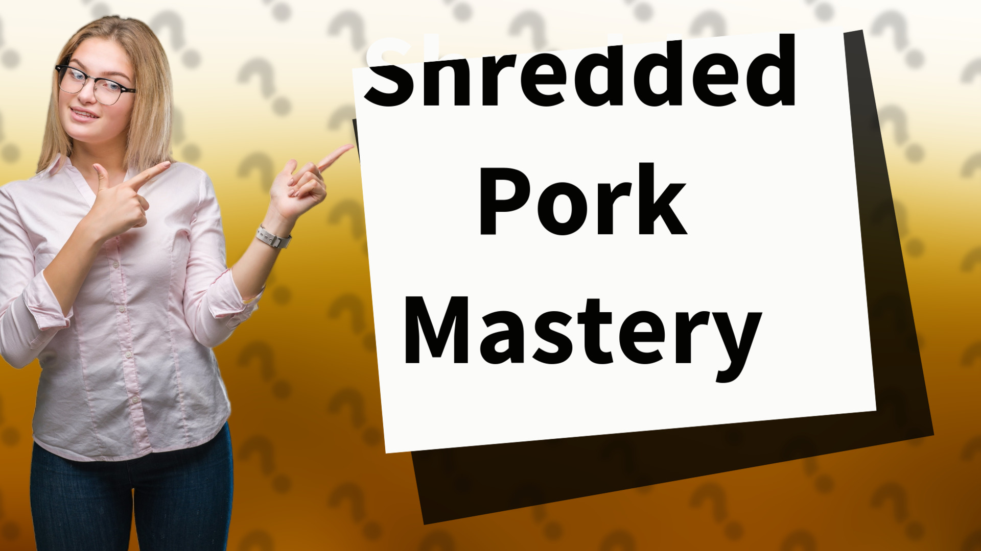 Shredded Pork Mastery